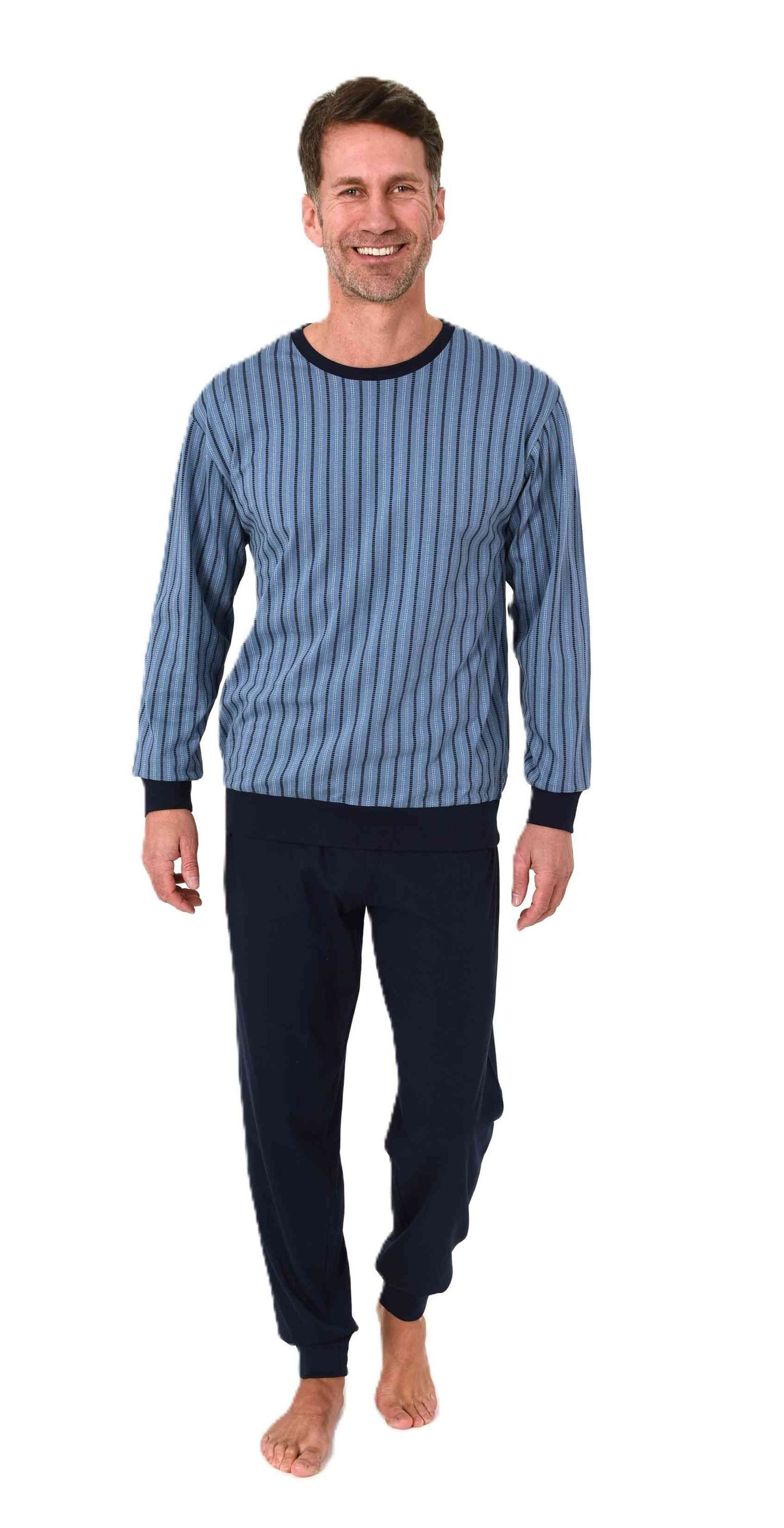 Normann Pyjama Normann Herren Schlafanzug lang günstig online kaufen