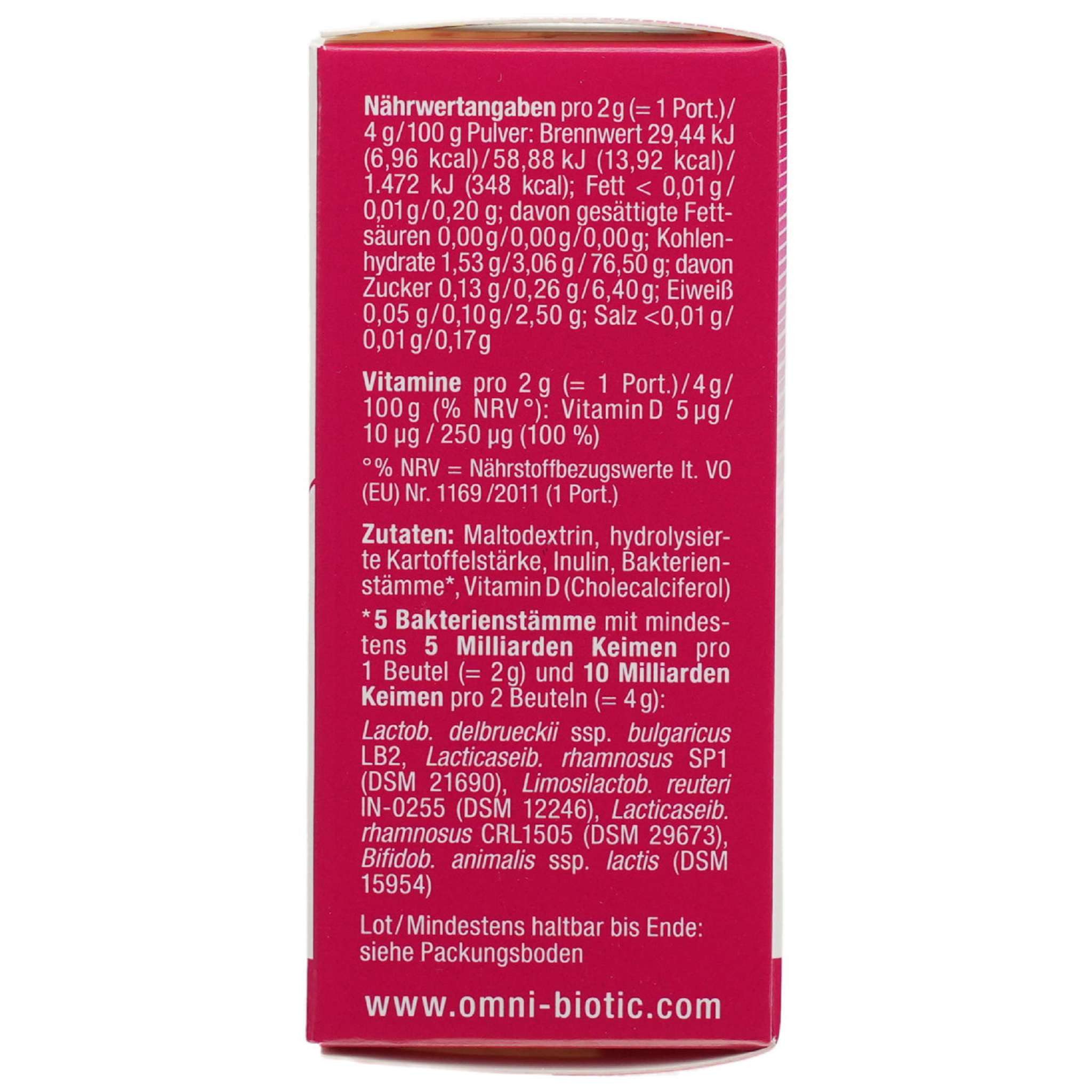 INSTITUT ALLERGOSAN OMNI BiOTiC Pro-Vi 5 Pulver Beutel Pulverbeutel