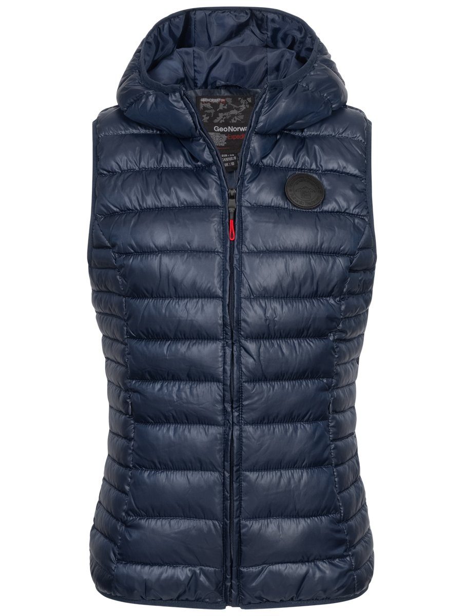 Geographical Norway Steppweste Stepp weste Kapuze günstig online kaufen