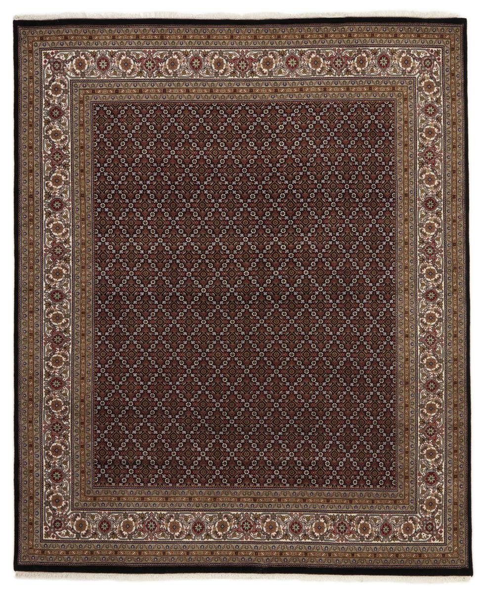 Orientteppich Indo Täbriz 247x300 Handgeknüpfter Orientteppich, Nain Trading, rechteckig, Höhe: 12 mm
