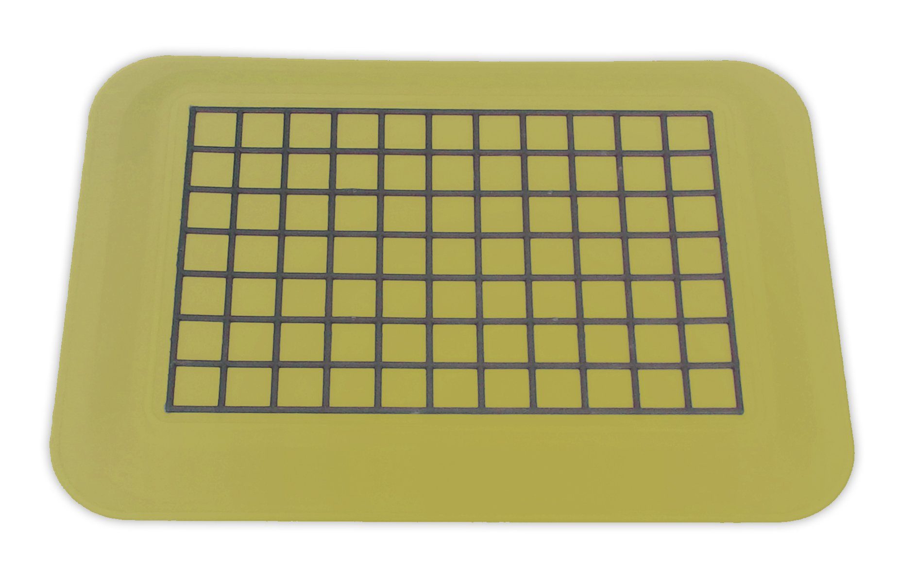 Reinex Tablett TABLETT mit Anti-Rutsch-Belag 33x23cm 36 (Grün) Kunststoff Grün Frühstückstablett Serviertablett