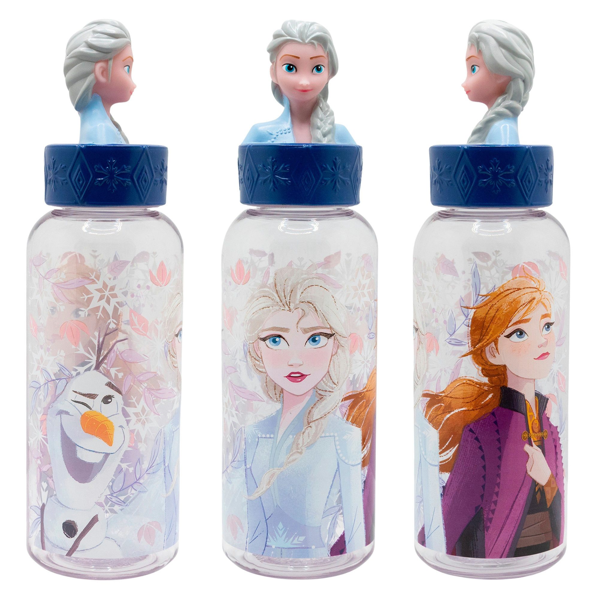 Disney Trinkflasche Disney Die Eiskönigin Elsa 3D Kopf Kinder Flasche 560 ml