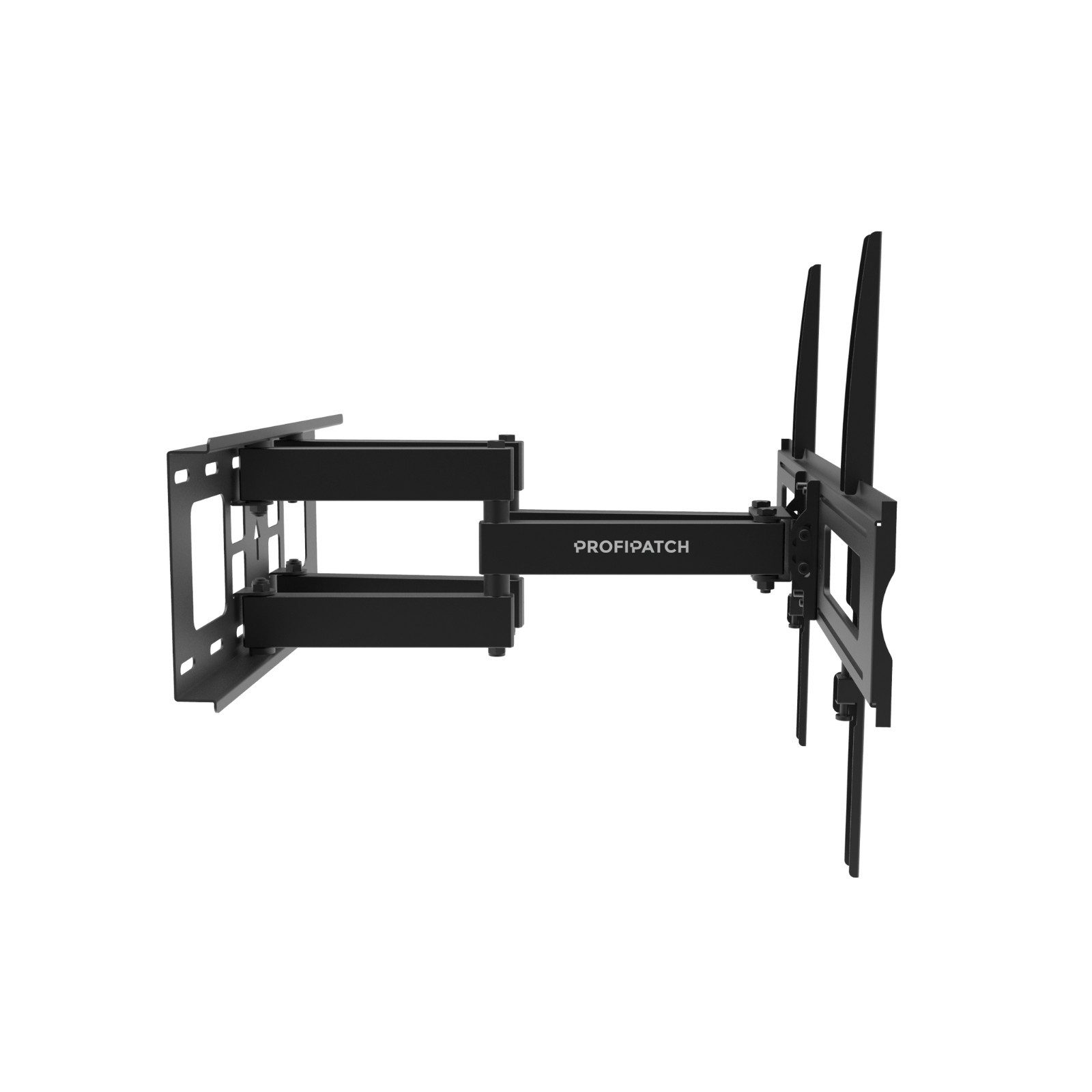 ProfiPatch TV-Wandhalterung 37-75 Zoll schwenkbar & neigbar bis 60kg, (bis 75 Zoll, 1-tlg)