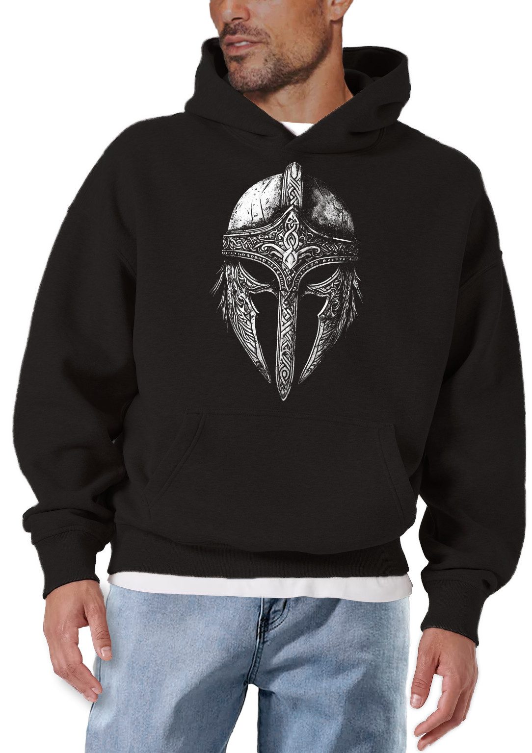 MAKAYA Kapuzenpullover für Männer mit Aufdruck günstig online kaufen