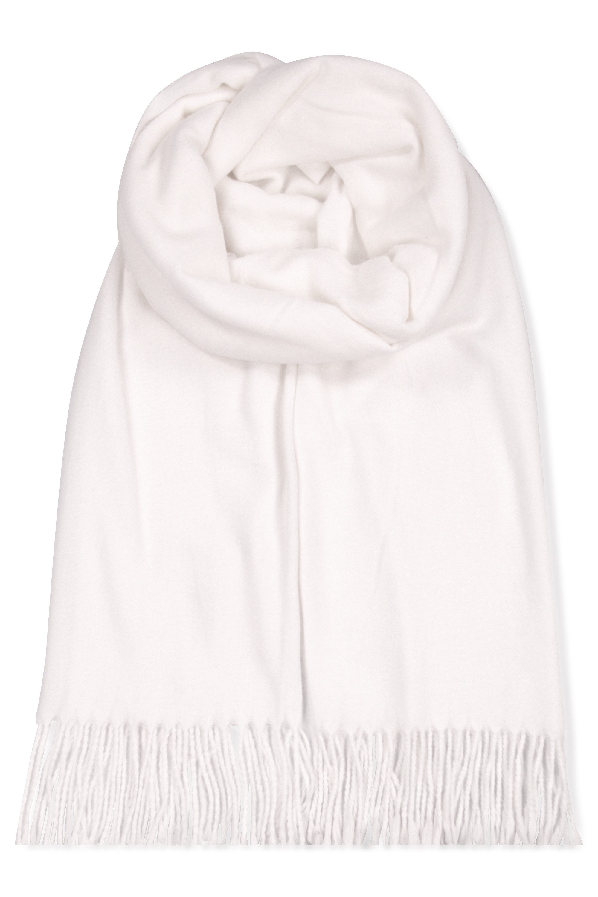 malito more than fashion Modeschal langer Schal Uni S600, langer unifarbener Modeschal Herbst/Winter