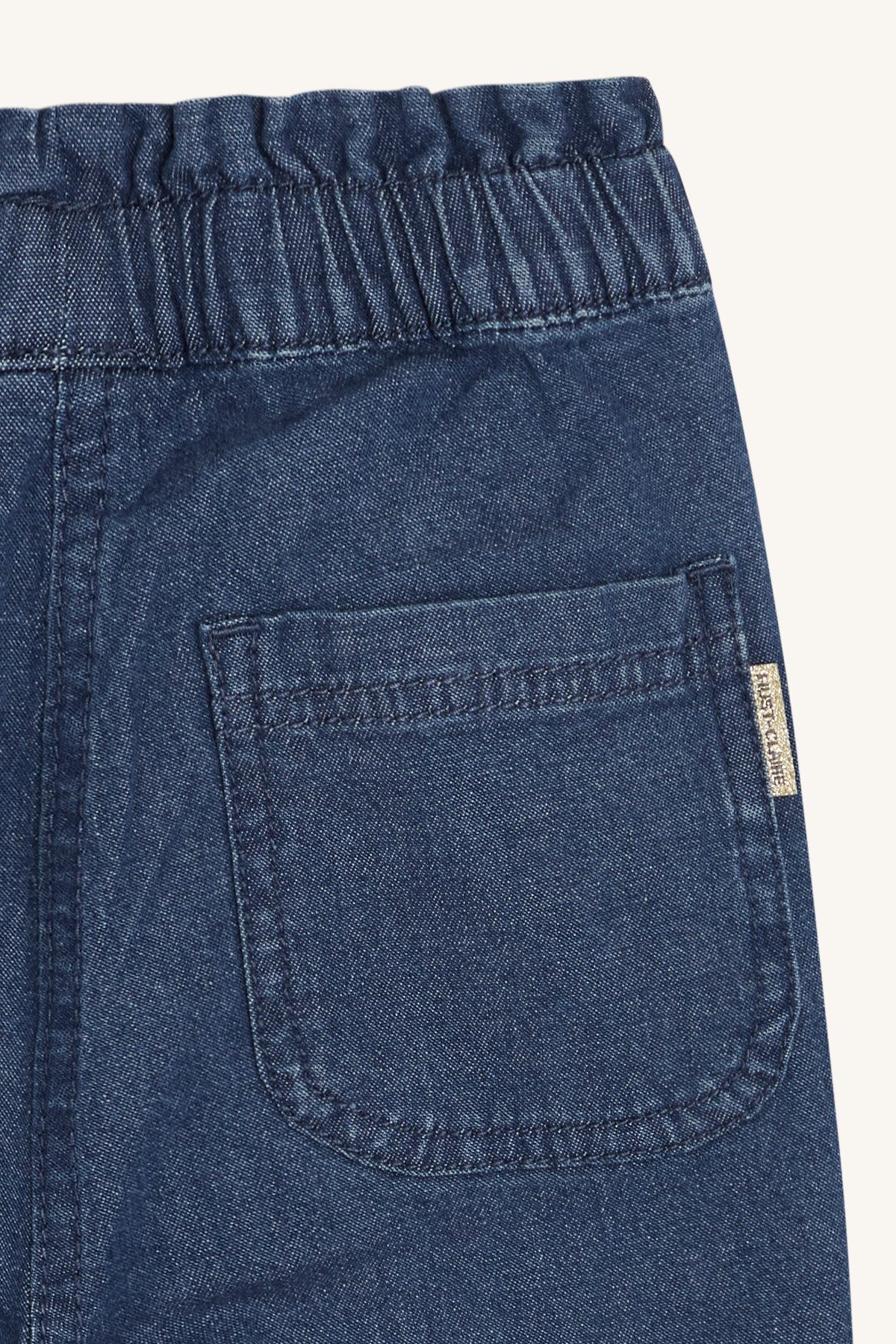 Hust & Claire Jogg Pants Mädchen Jeanshose elastischem Bund & Rüschentaschen