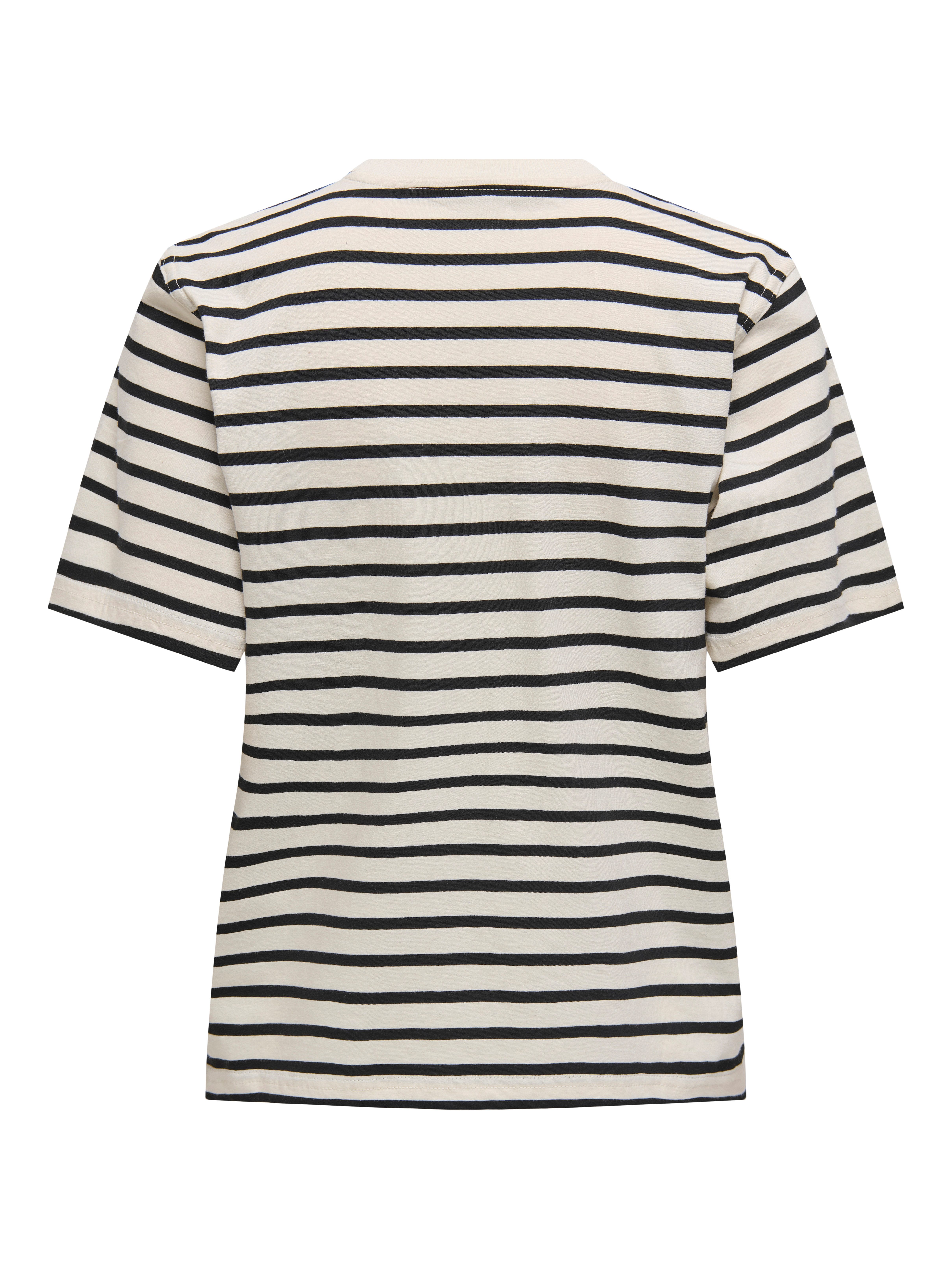 ONLY Kurzarmshirt ONLLIVINA S/S STRIPE TEE JRS NOOS