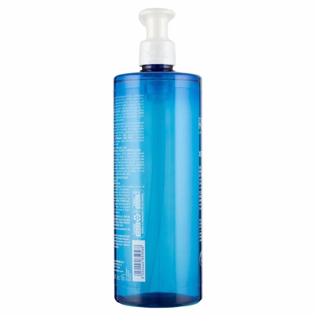 Rilastil Gesichts-Reinigungsschaum XEROLACT sanftes und schützendes Reinigungsgel, Packung mit 2 x 750 ml