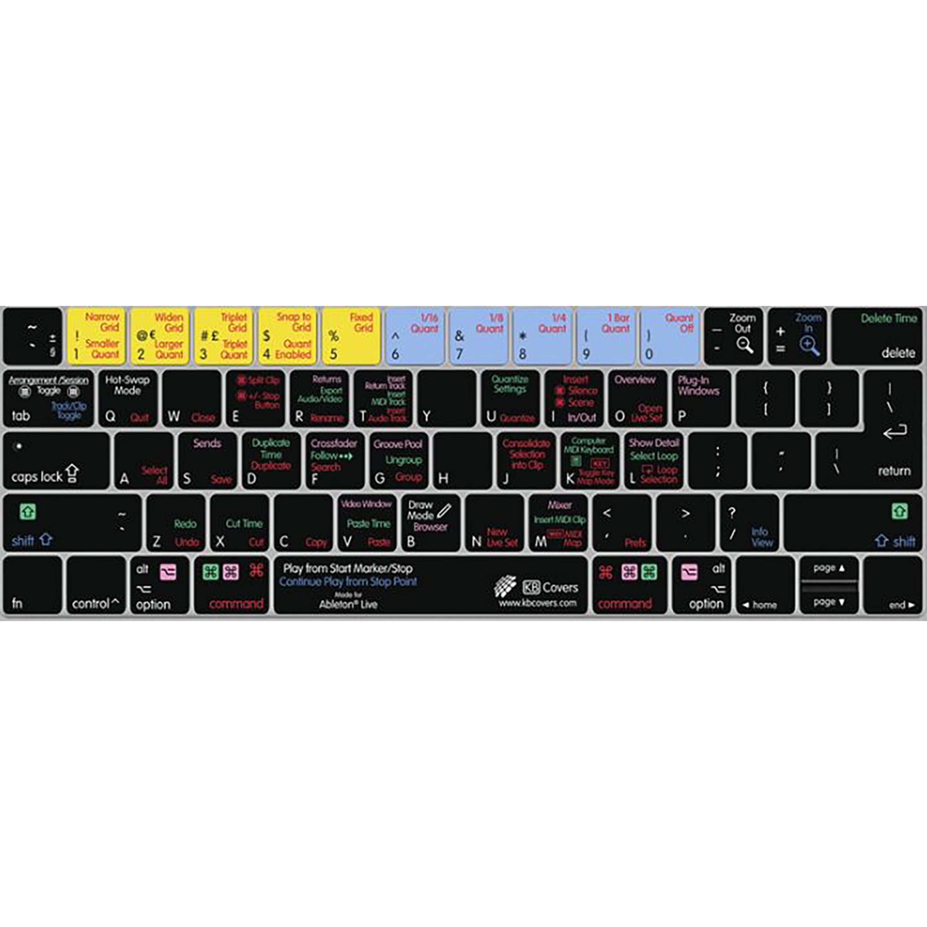 KB COVERS Apple-Tastatur (Ableton Live Keyboard Cover - Apple Tastatur Cover)