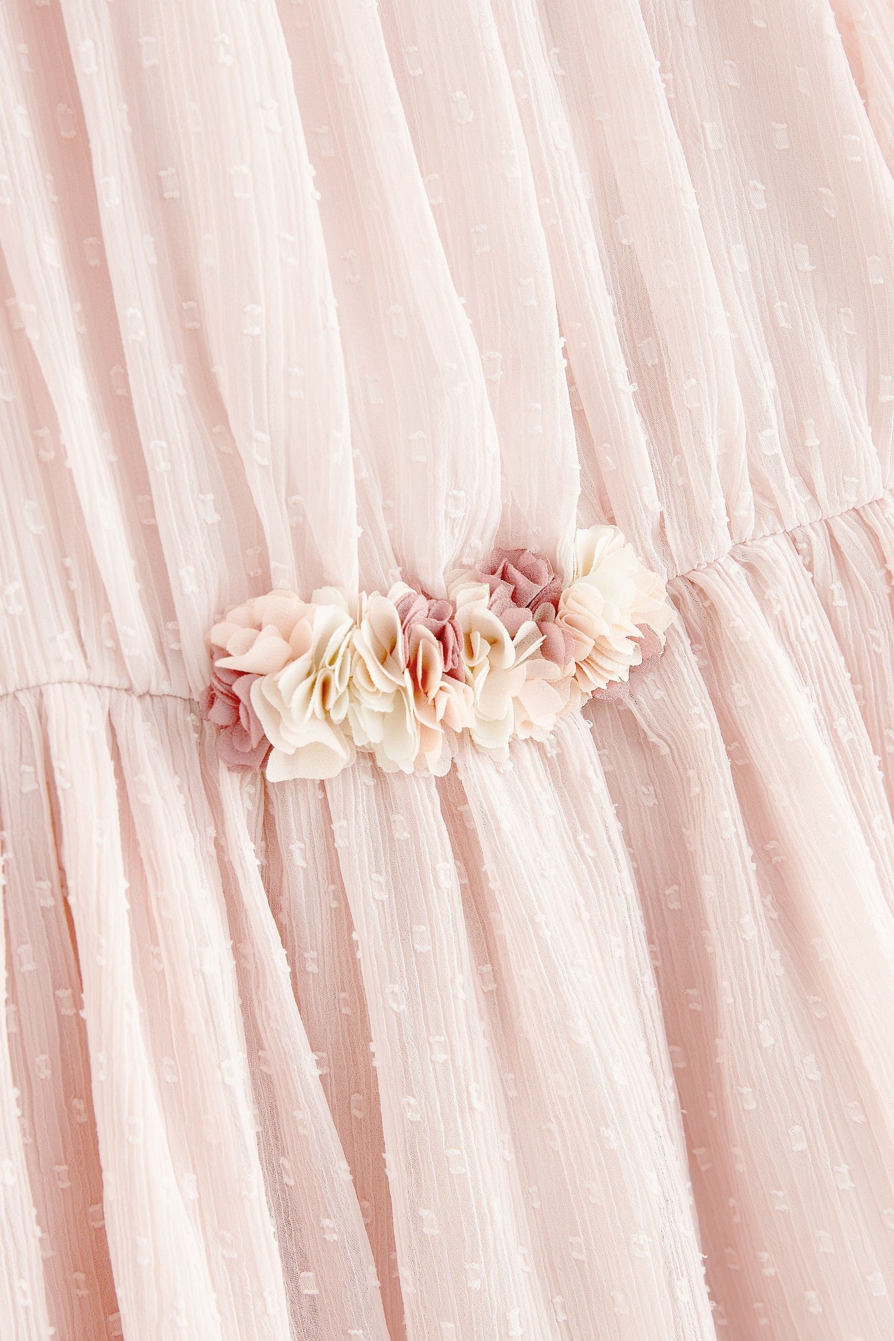 Next Chiffonkleid Chiffon-Korsagenkleid (1-tlg)