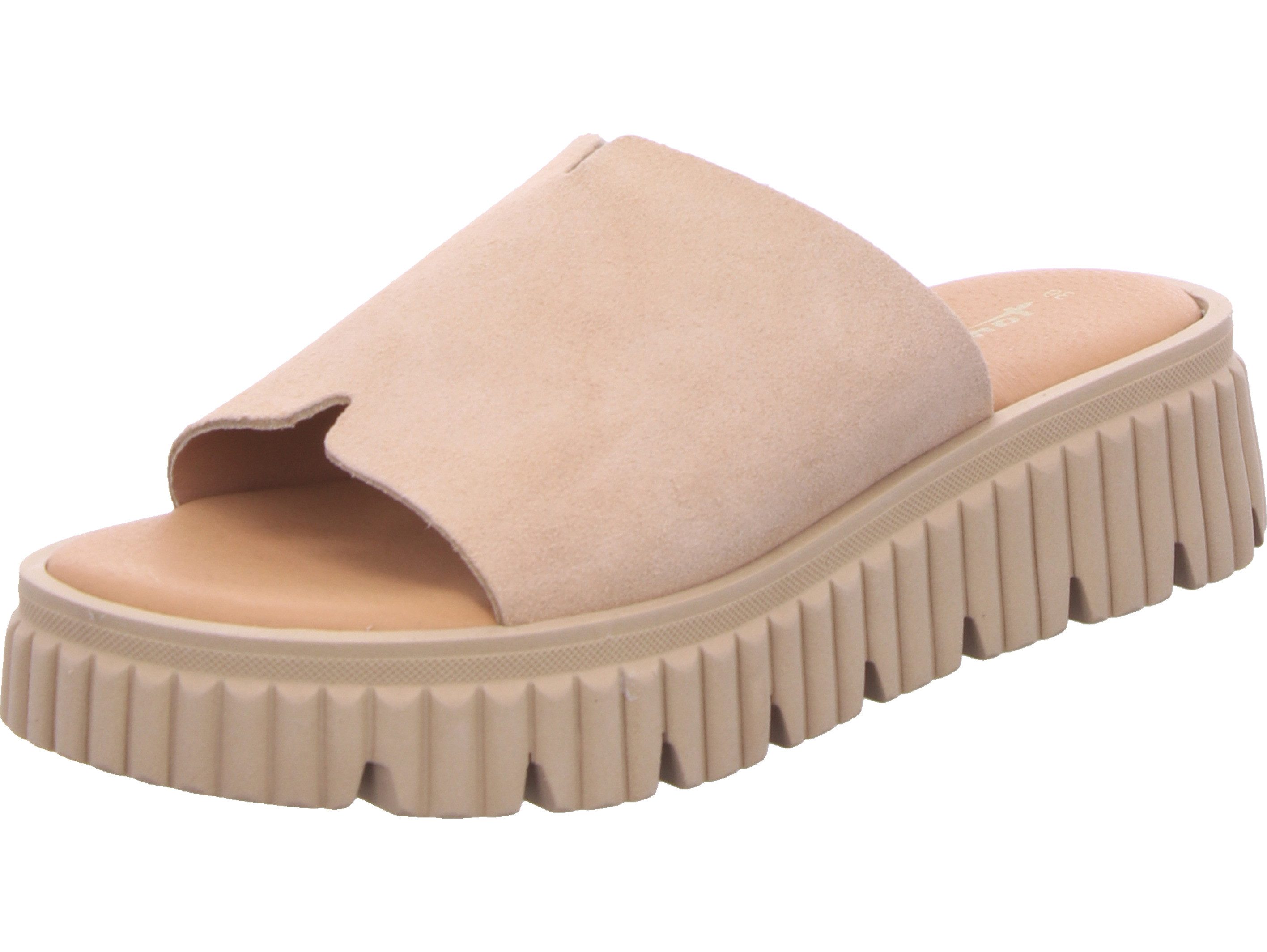 Tamaris Keilpantolette echtes Leder