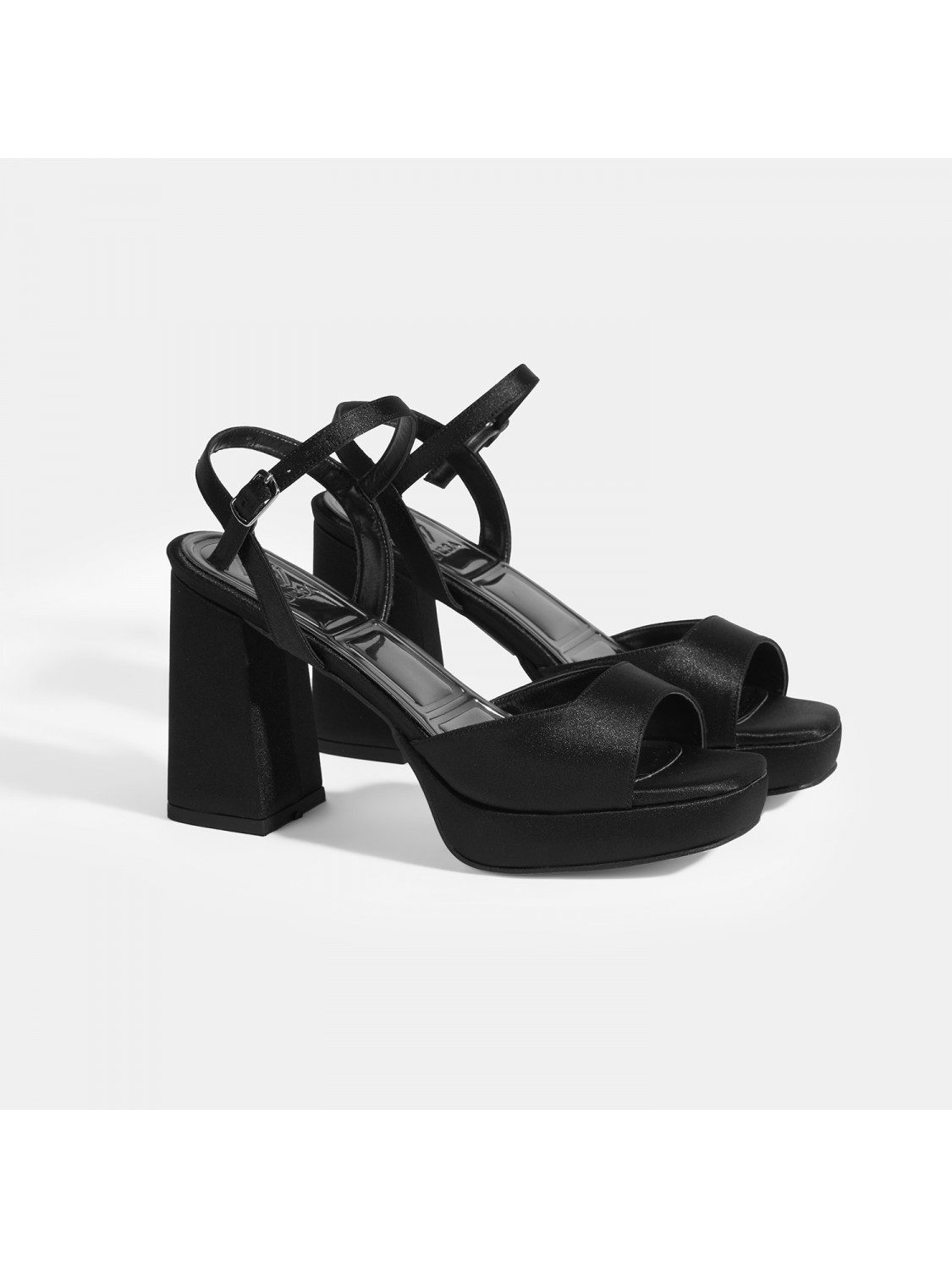 Desa Damen-Plateau-Pumps – Obermaterial aus Textil, Futter aus Kunstleder, günstig online kaufen