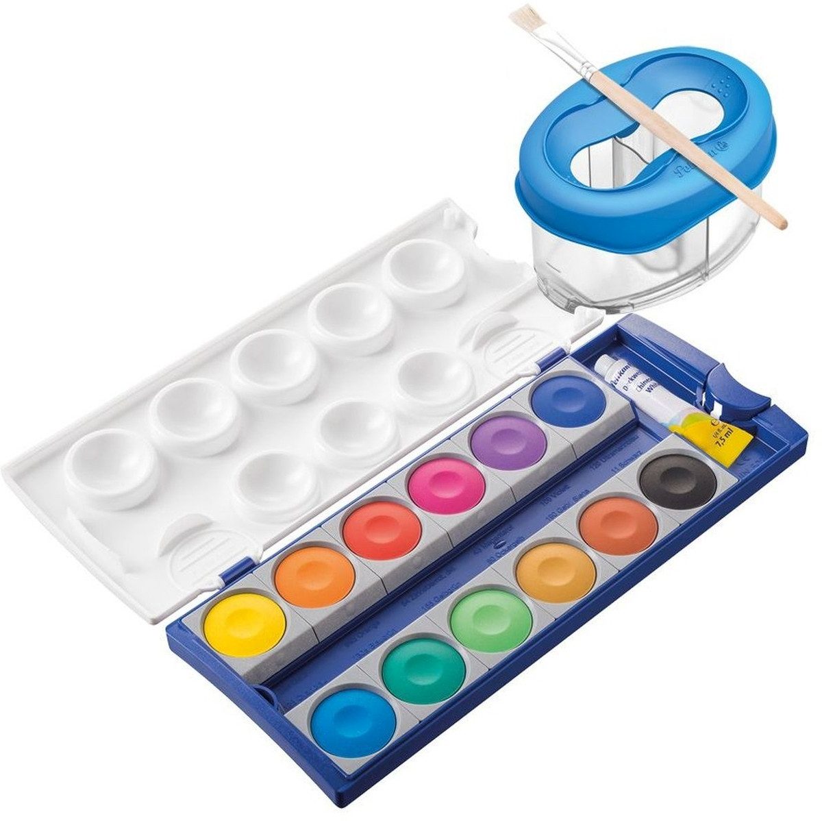 Pelikan Malbecher Wasserbox für Space+ und K12 blau