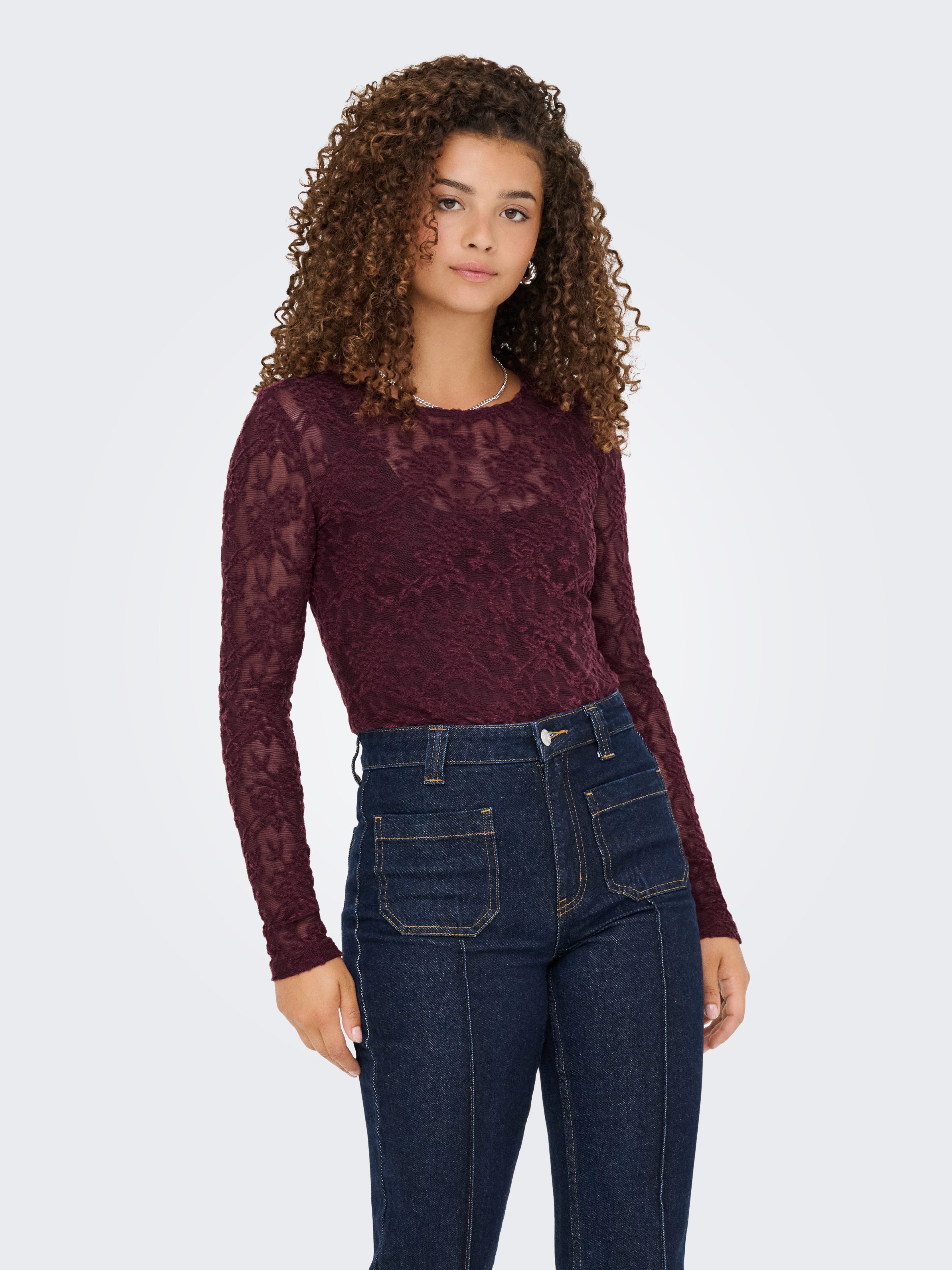 ONLY Langarmshirt ONLBLAISE L/S TOP JRS günstig online kaufen