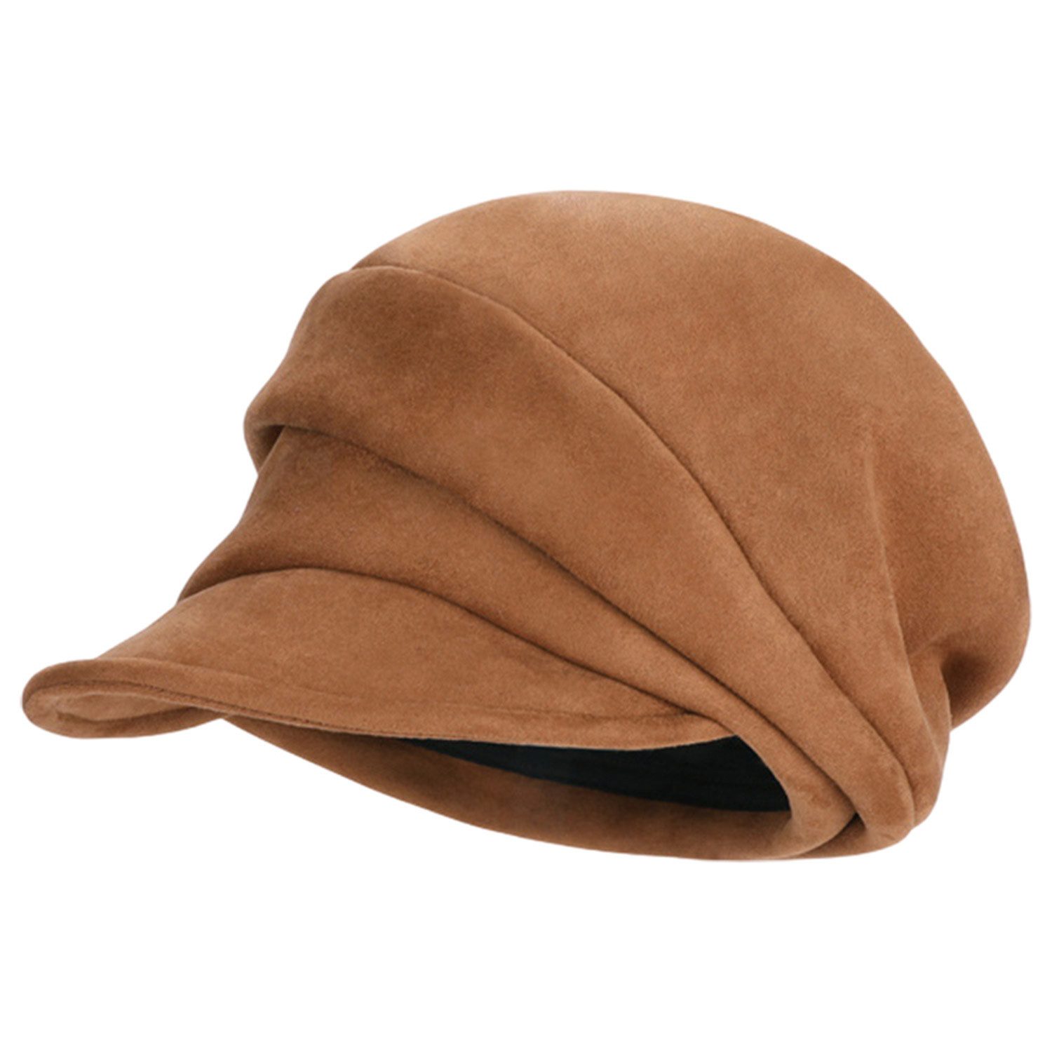 Refttenw Schiebermütze Frauen Weiche Schirmmütze,Vintage Baskenmütze,Barett günstig online kaufen