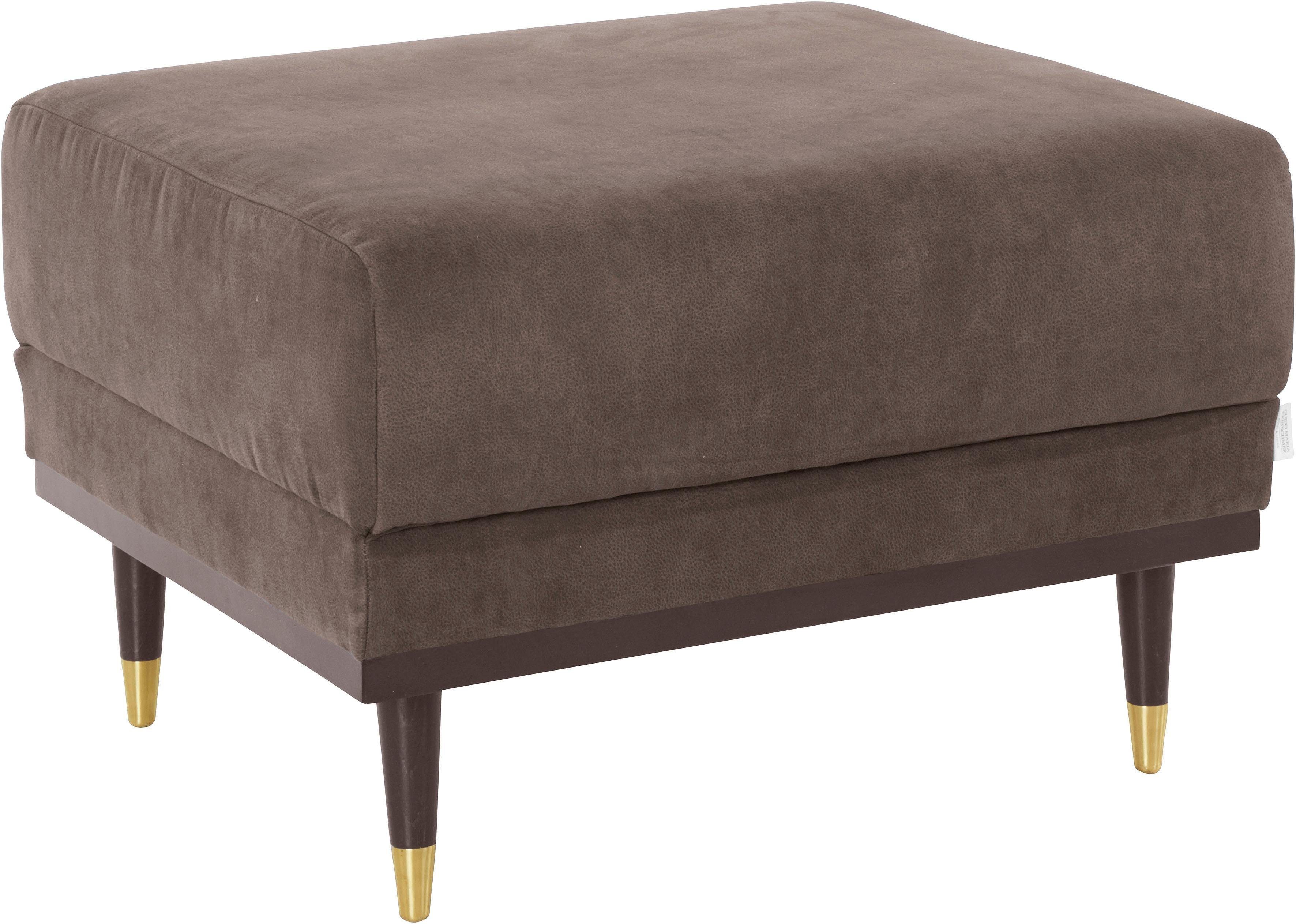 Home affaire Hocker "Chamby" mit Holzrahmen unten günstig online kaufen