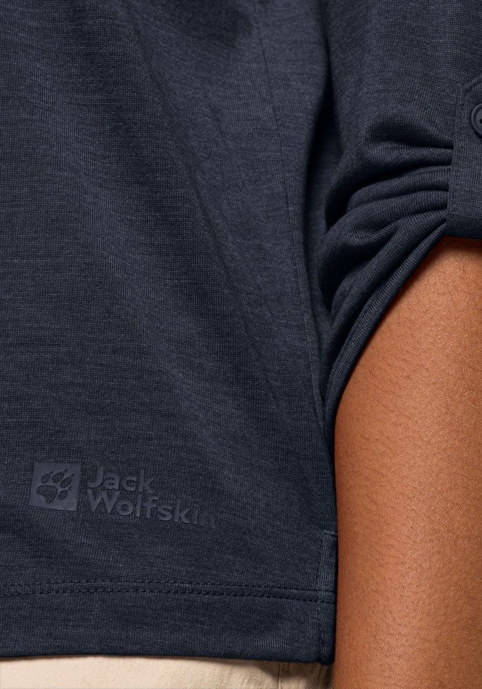 Jack Wolfskin 3/4 3/4-Arm-Shirt night-blue T CORAL W COAST