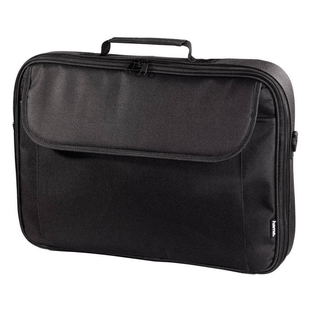HAMA Laptop Tasche „Toronto“ Bis 17,3 Zoll – Schwarz, Nylon, Gepolstert, Mit Tablet-Fach & Organizer