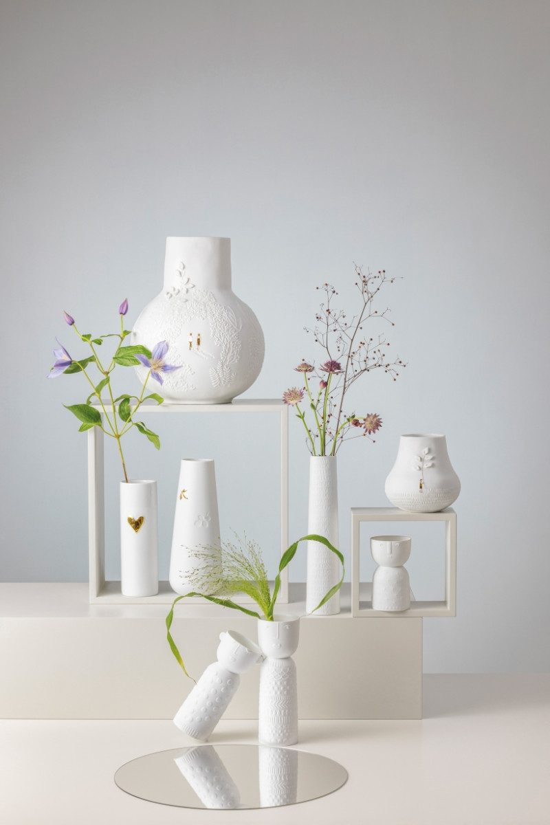 räder design stories Teelichthalter Poesielicht Pusteblumeweiß 9cm