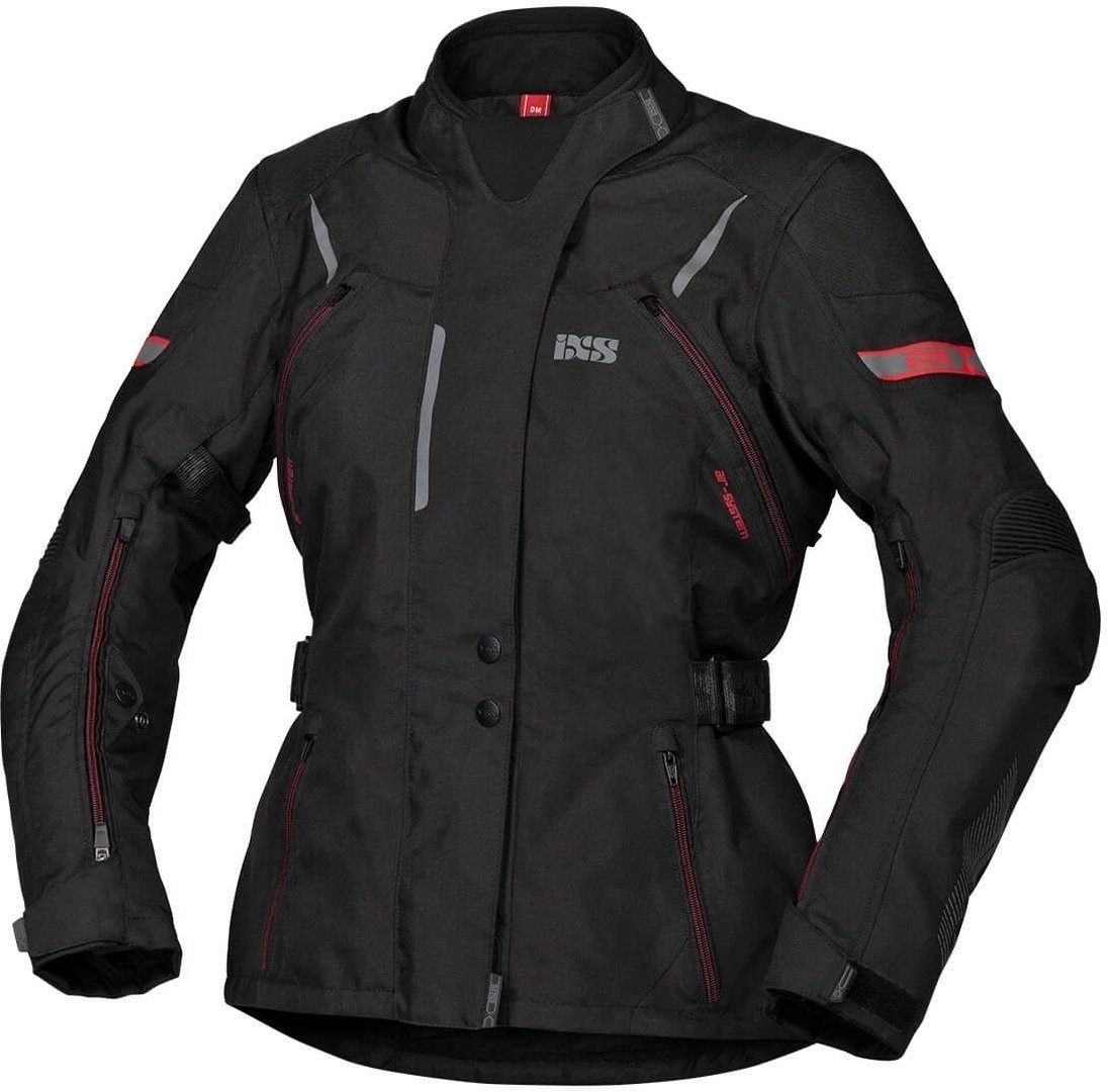 IXS Motorradjacke Tour Liz-ST Damen Motorrad Textiljacke herausnehmbares Innenfutter,wasserdicht