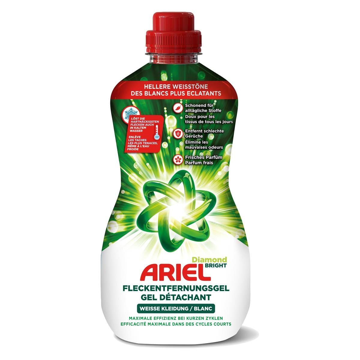 ARIEL Ariel Fleckentfernungsgel 800ml - Löst Flecken auch im kalten Wasser (Fleckentferner