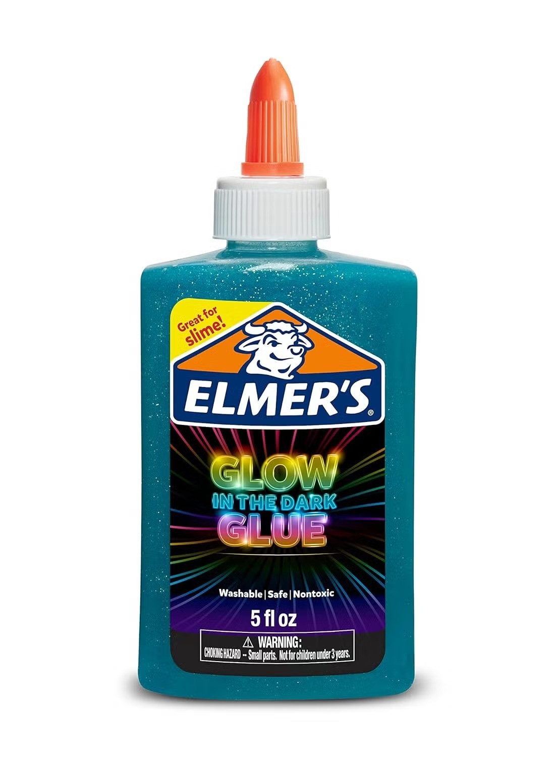 Elmer's Bastelkleber Elmer's Elmers Glow-In-The-Dark Bastelkleber Blau 147ml-Flasche
