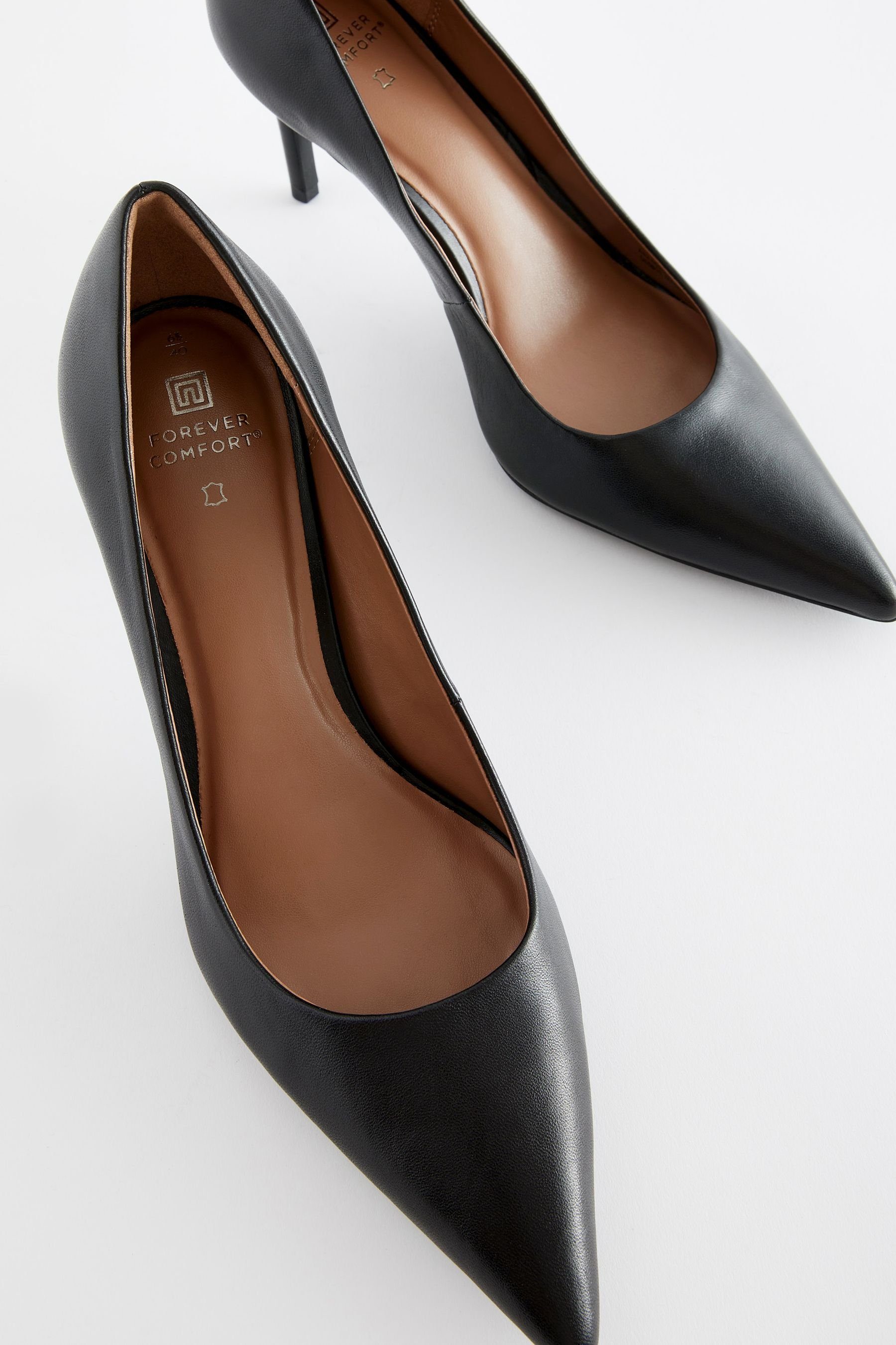 Next Forever Comfort® mittelhohe Pumps aus Leder Pumps – Bild 3 von 5
