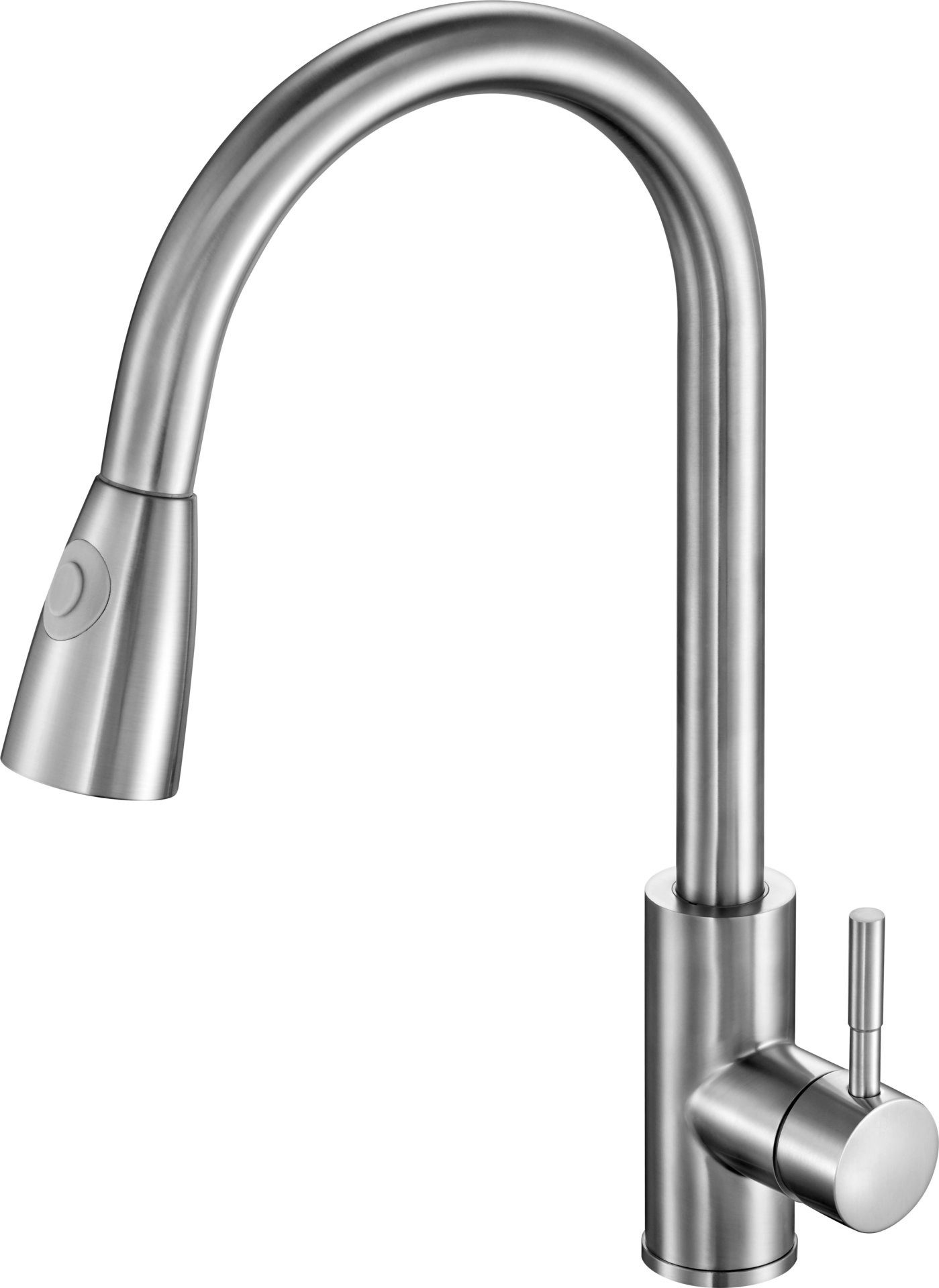 Küchenarmatur Küchenarmatur Steely, chrom 360?, 21cm, Wasserhahn, Spültischarmatur