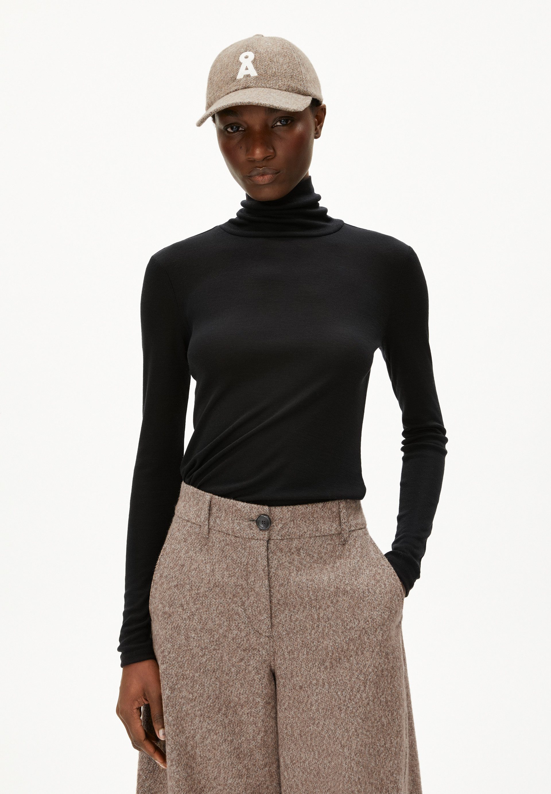 Armedangels Longsleeve GRAZILIAA WOOL BLEND Fitted