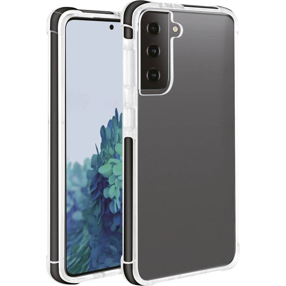 Vivanco Handyhülle Anti Shock Schutzhülle für Galaxy S21+ 5G, Induktives Laden, Spritzwasserfest