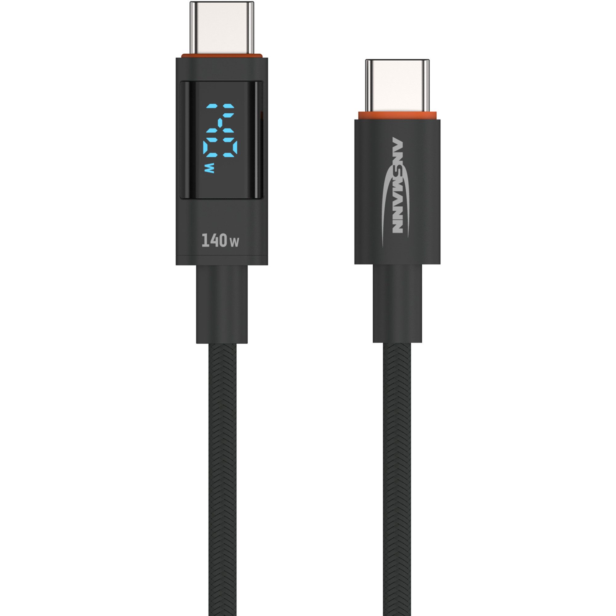 Ansmann USB 2.0 Kabel, USB-C Stecker > USB-C Computer-Kabel