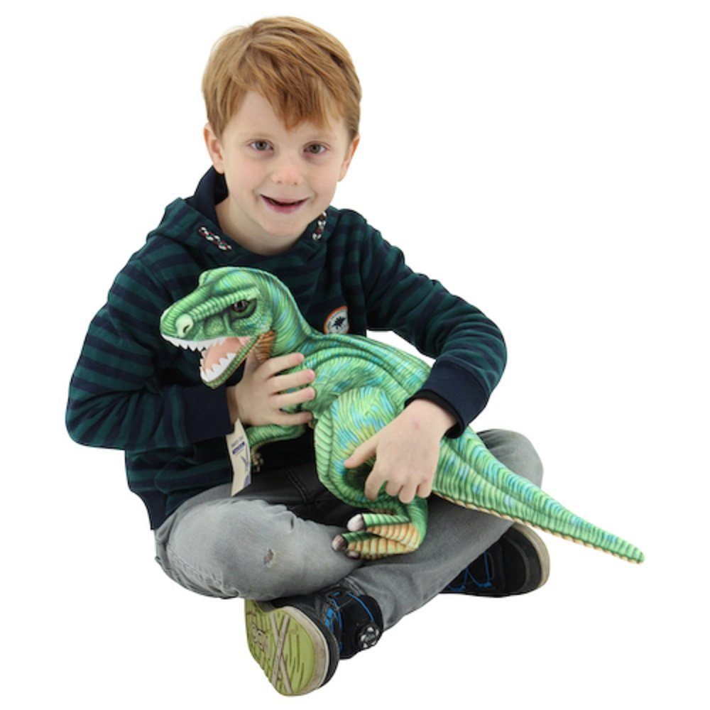 Sweety-Toys Kuscheltier Sweety Toys Kuscheltier Dino 57 cm grün Dinosaurier, Dinosaurier Dino