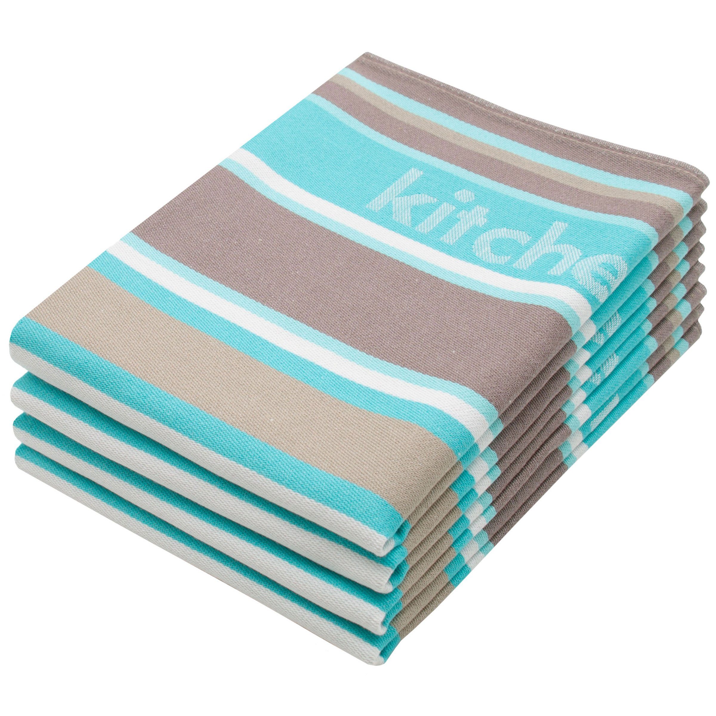 ZOLLNER Geschirrtuch, (Spar-Set, 4-tlg), 50 x 70 cm, 100% Baumwolle, vom Ho günstig online kaufen