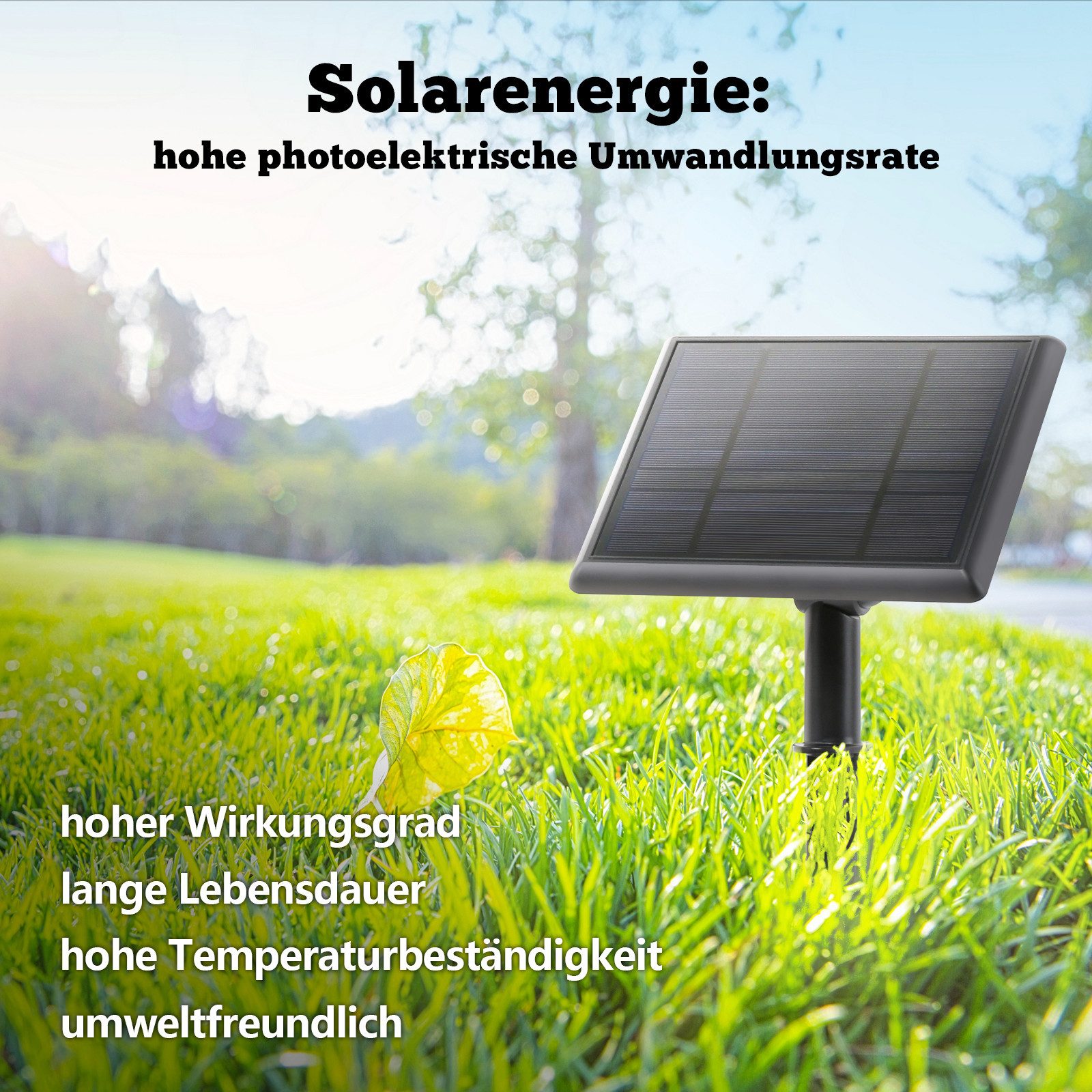 Nettlife LED Gartenleuchte Außen Solarlampen Warmweiß günstig online kaufen