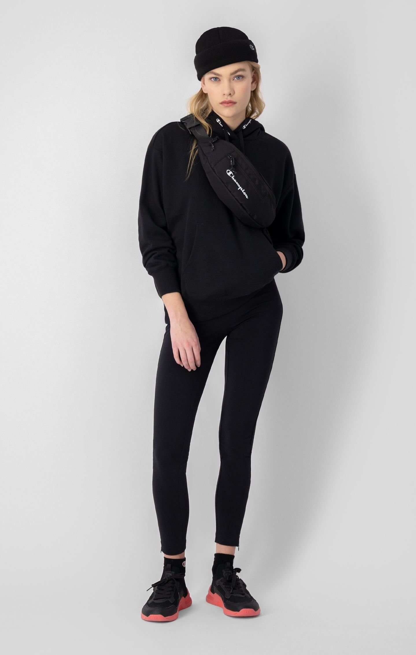 Champion Hoodie Champion Hoodie Sweatshirt Schwarz günstig online kaufen