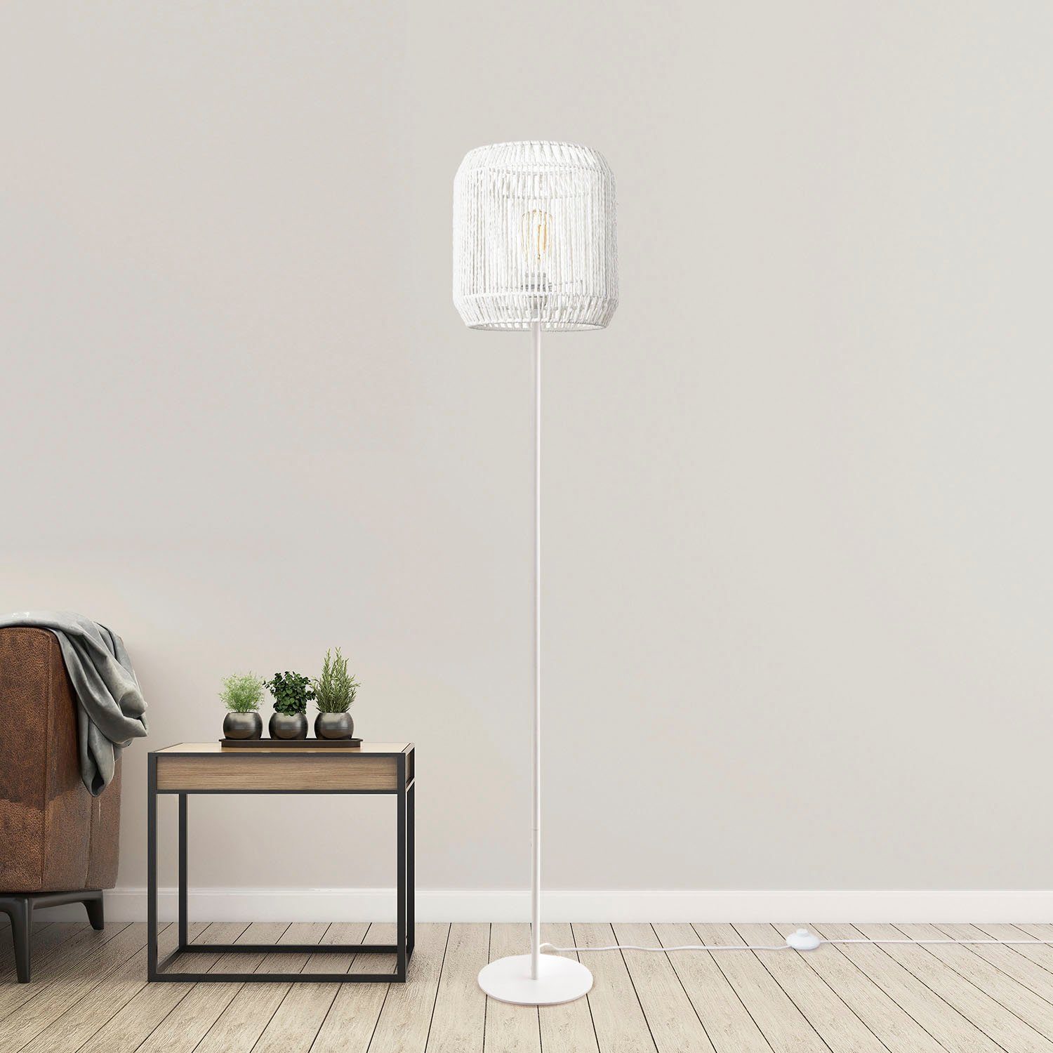Paco Home Stehlampe Pedro, ohne Leuchtmittel, günstig online kaufen