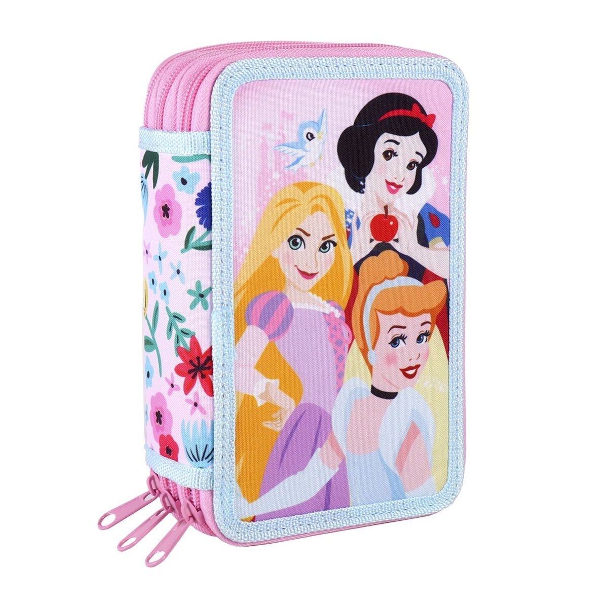 Disney Federmäppchen Prinzessinnen Schul-Etui 44-teiliges Komplettset