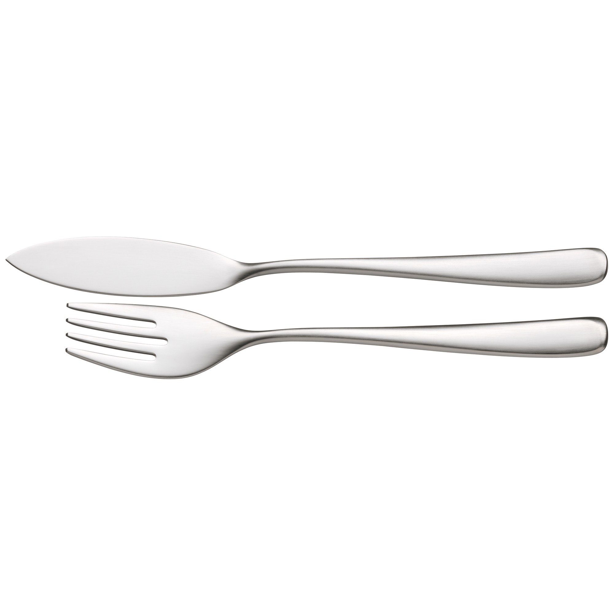 WMF Fischbesteck Vision Fischbesteck-Set, 12-teilig, Cromargan protect® (12-tlg), 6 Personen, Cromargan protect, Vision