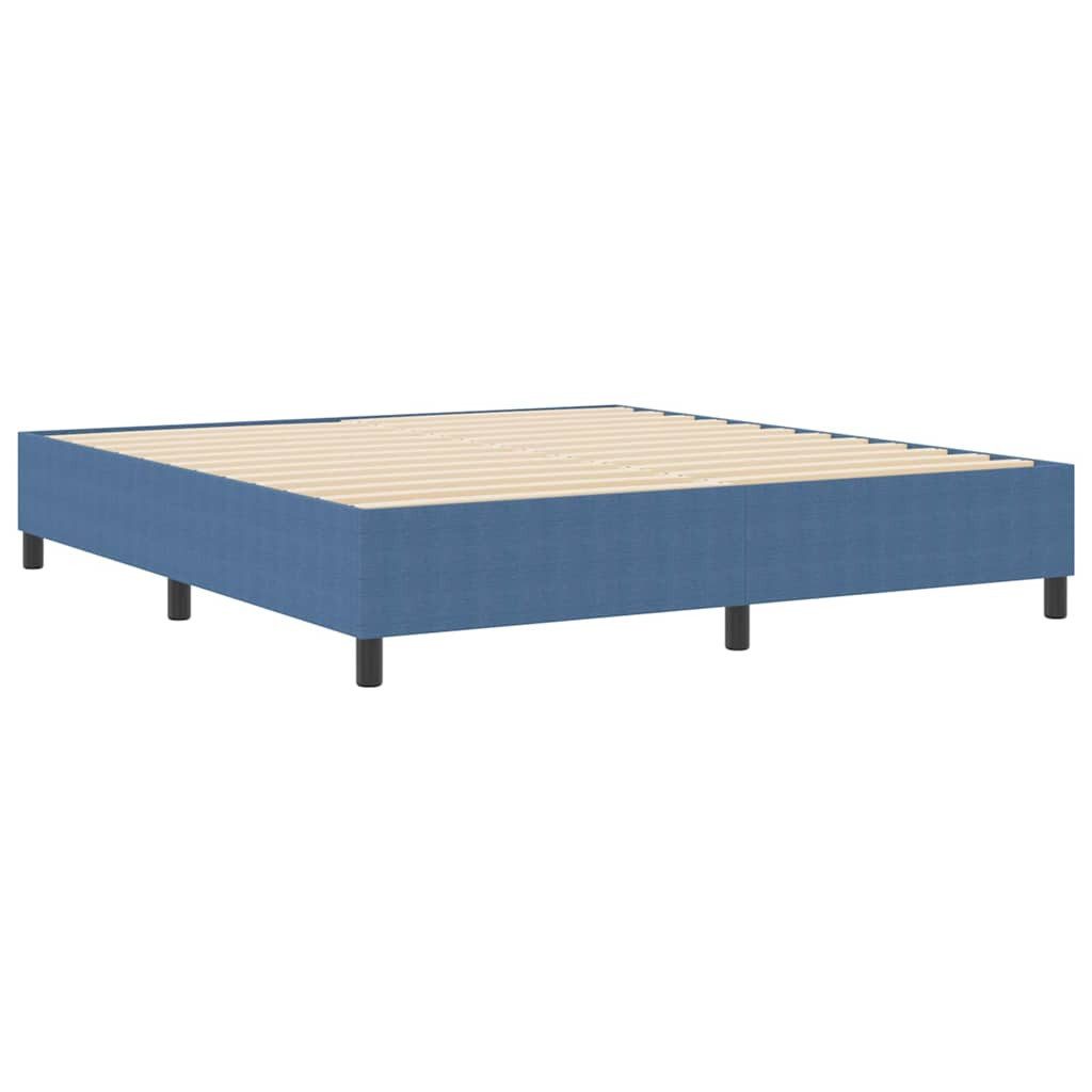 vidaXL Bett Boxspringbett Blau 180 x günstig online kaufen