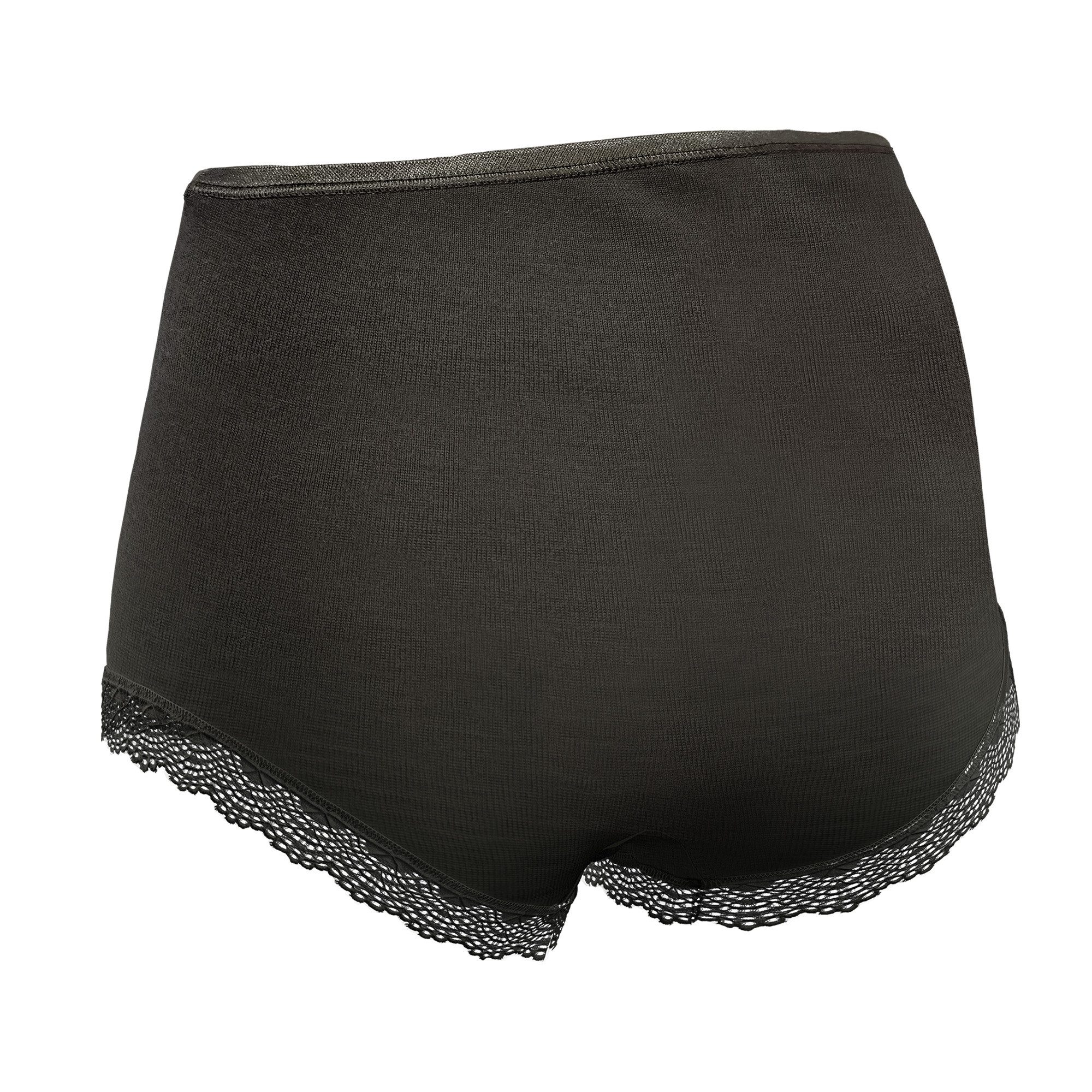 HERMKO Panty 4079050 Merinowolle/Tencel mit schöner Spitze hergestellt in EU – Bild 2 von 3