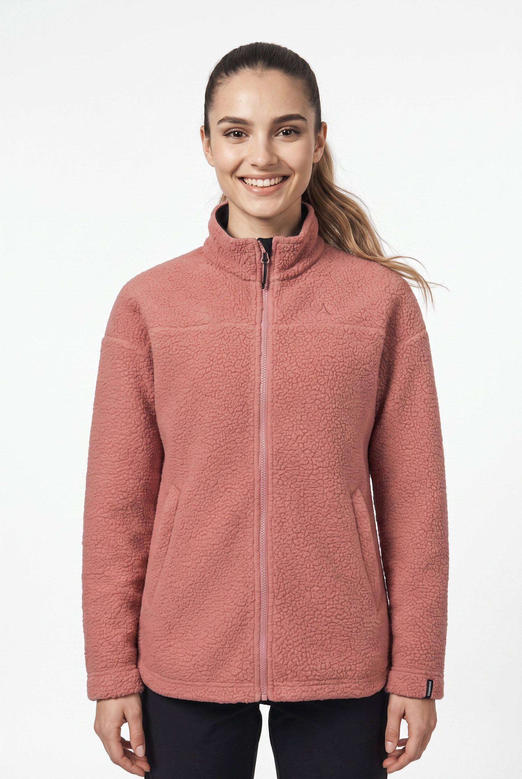 Schöffel Fleecejacke CIRC Fleece Jk Style Purga WMS mit Reißverschluss, schnell trocknend, lockere Passform