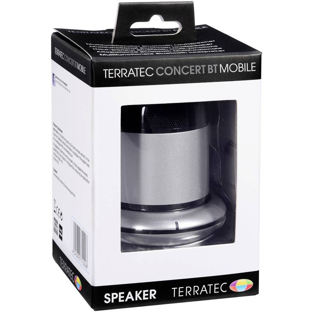 Terratec Bluetooth-Lautsprecher Multifunktionaler Bluetooth-Lautsprecher