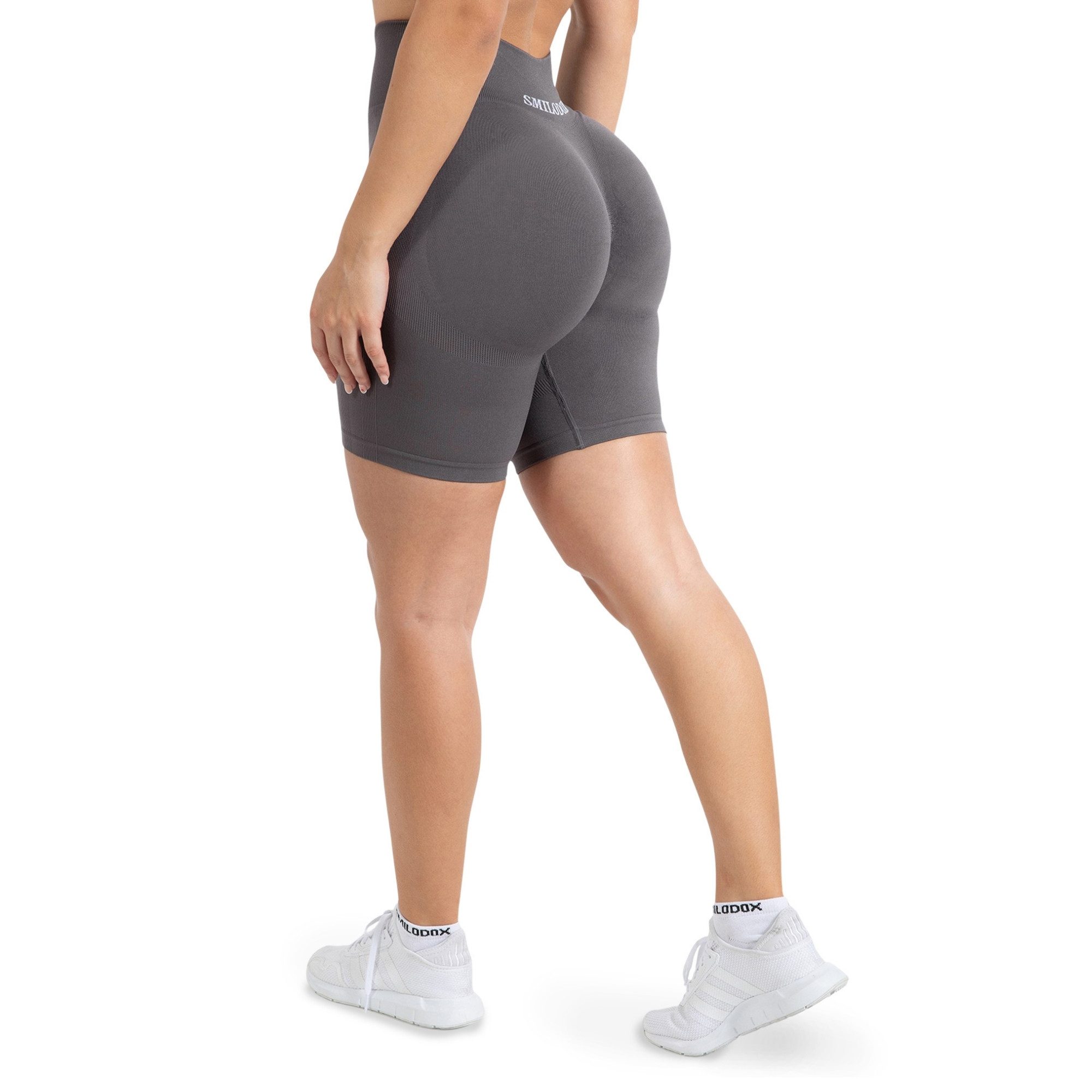 Smilodox Shorts Maria Solid, Radlerhose mit Scrunch Effekt für Sport, Allta günstig online kaufen