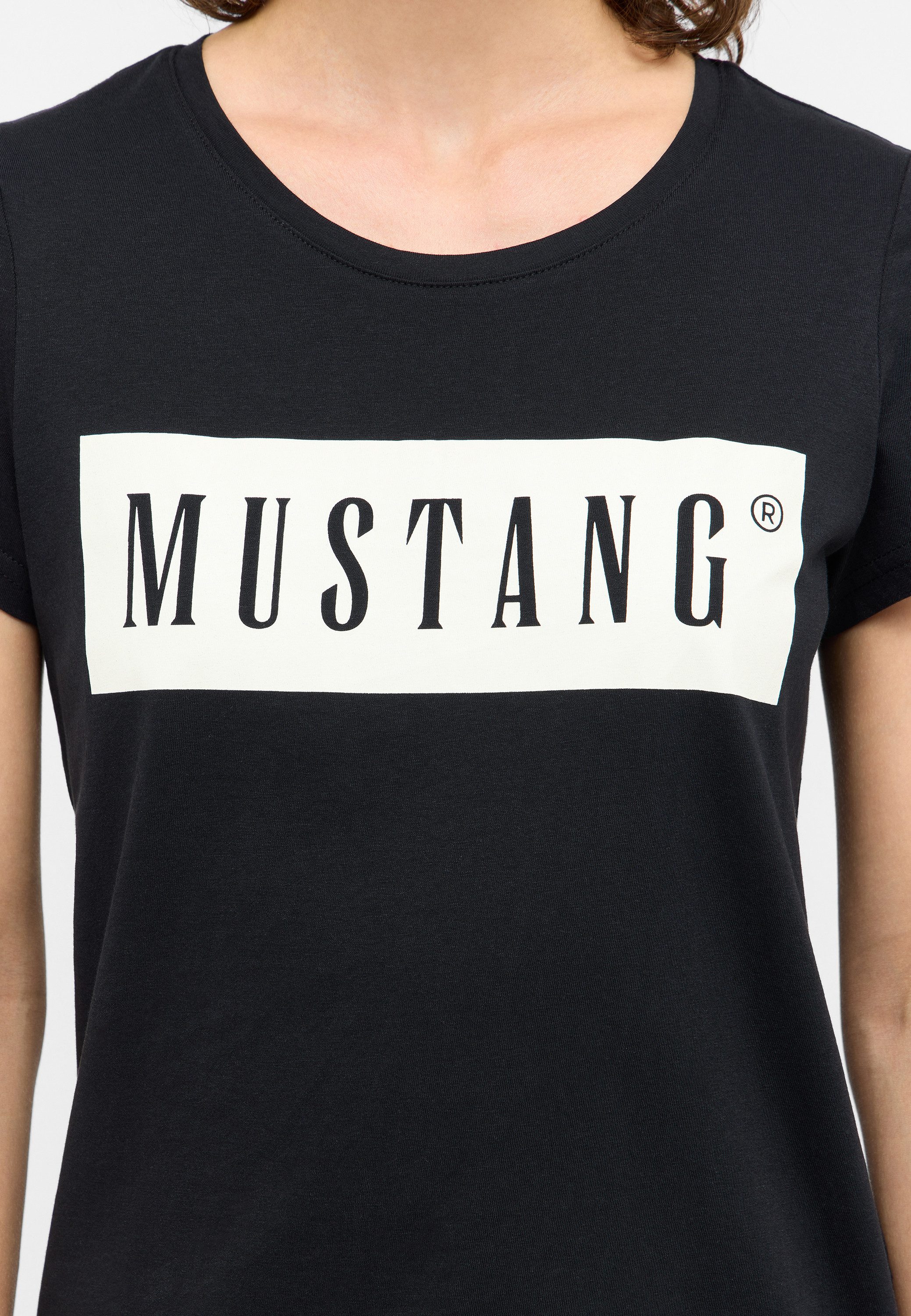 MUSTANG Kurzarmshirt Damen Style Alma
