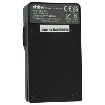 vhbw passend für Canon ES-300V, E30, DM-MV1, C2, DM-XL1, DM-MV10, E1, Kamera-Ladegerät