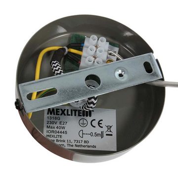 Steinhauer LIGHTING Pendelleuchte, Pendelleuchte Deckenlampe Hängeleuchte Esszimmerlampe Metall Grün D 42