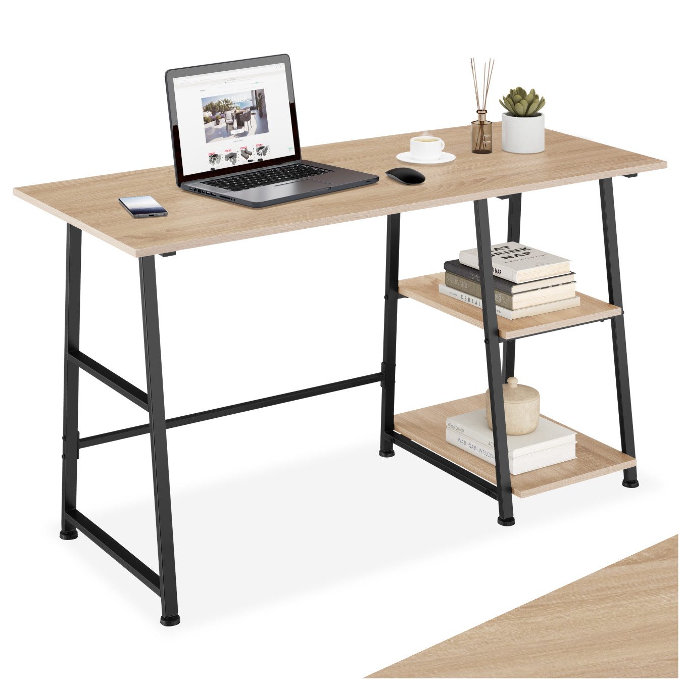 tectake Schreibtisch Paisley (1-St., 1 tlg), günstig online kaufen