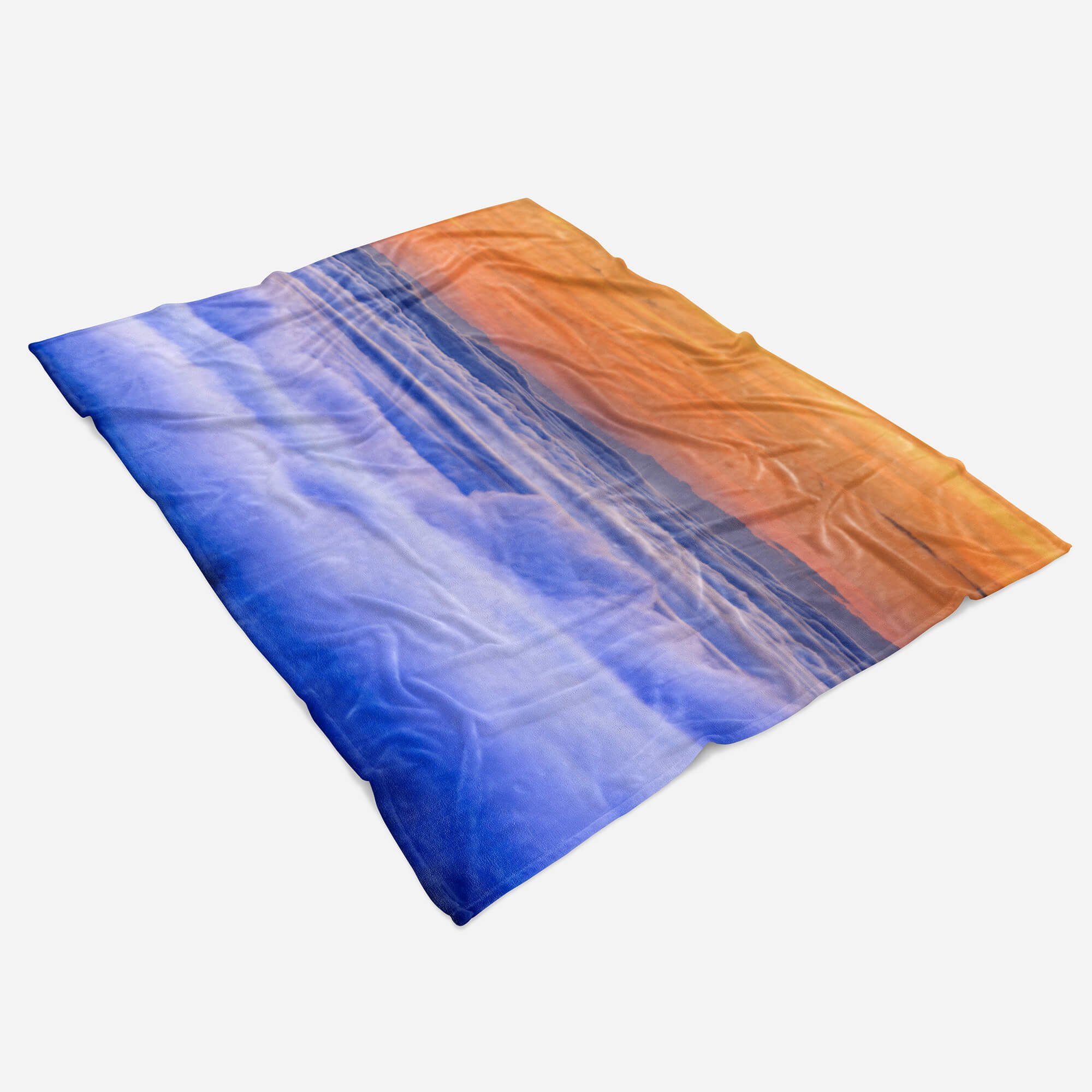 Art Handtuch mit über Strandhandtuch den Handtuch Hi, Kuscheldecke Saunatuch Wolken (1-St), Sinus Baumwolle-Polyester-Mix Fotomotiv Handtücher