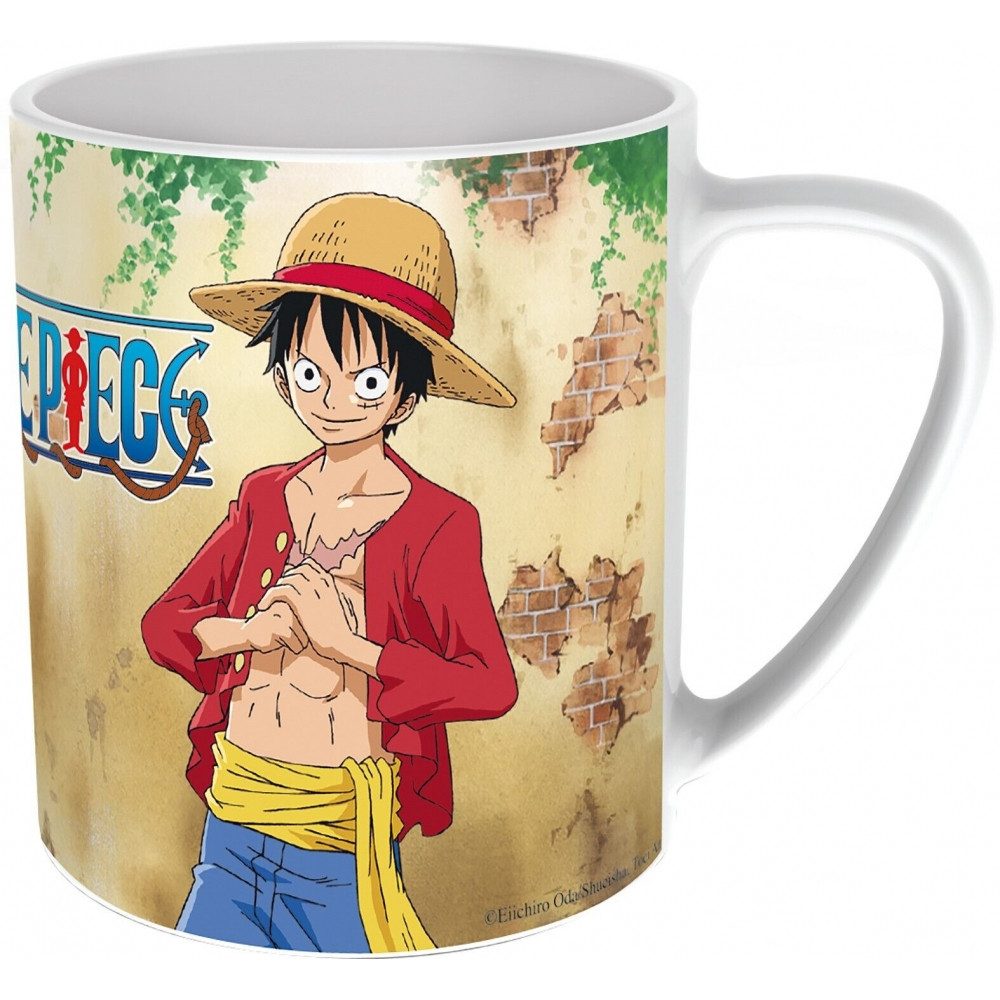 joojee Kaffeeservice joojee One Piece Wanted Tasse für Manga-Fans., 325 Personen, Keramik