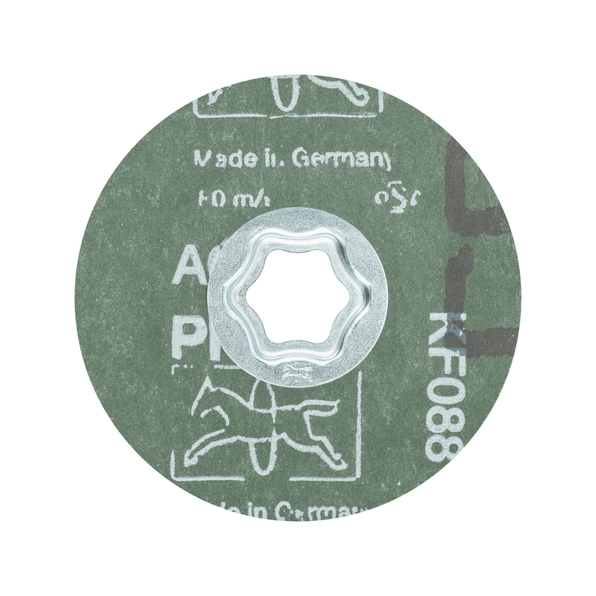 Pferd Schleifscheibe PFERD TOOLS COMBICLICK Korund Fiberscheibe Ø 100mm A60 für universelle